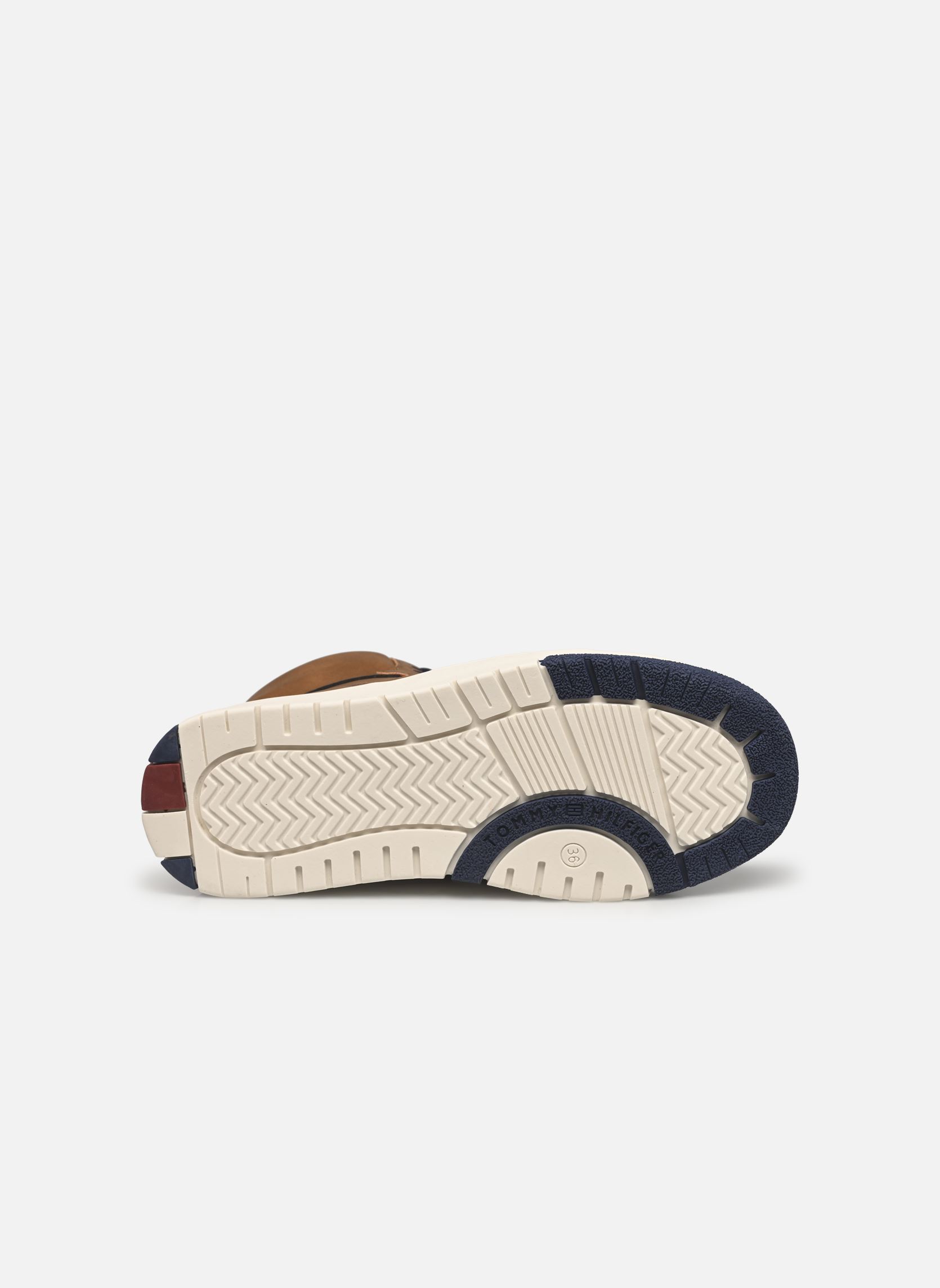 Knöchelhohe Sneaker Mid cutlace-up sneaker A jungen braun Tommy Hilfiger Knöchelhohe Sneaker Mid cutlace-up sneaker A jungen braun Tobacco