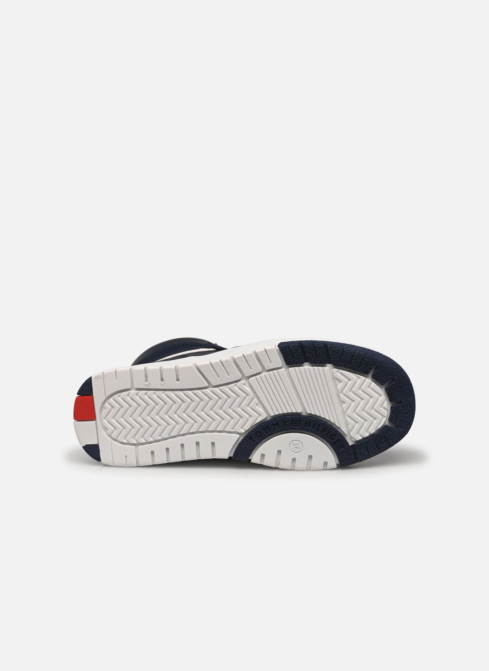 Knöchelhohe Sneaker Mid cutlace-up sneaker A jungen blau Tommy Hilfiger Knöchelhohe Sneaker Mid cutlace-up sneaker A jungen blau Blue