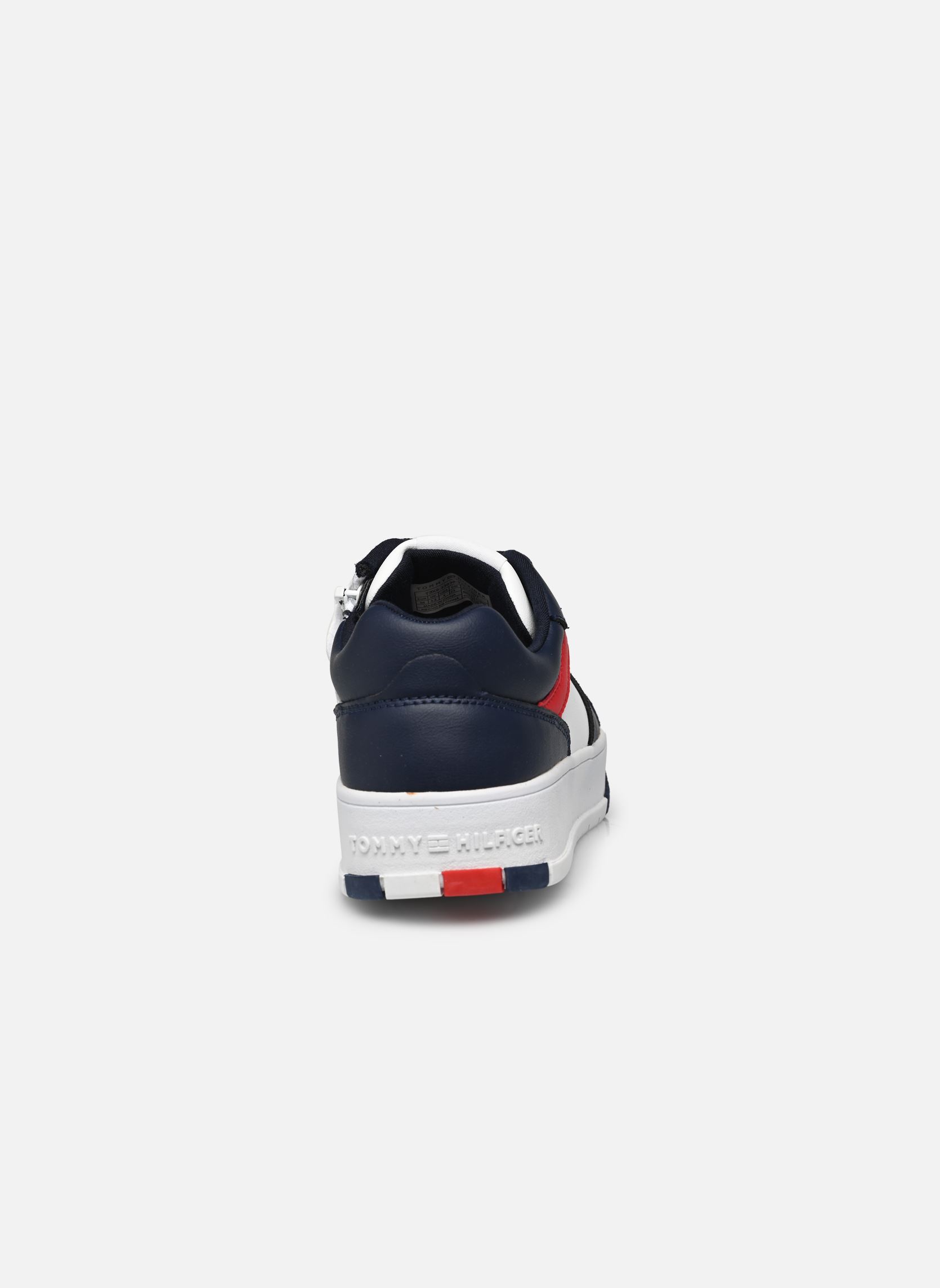 Niedrige Sneaker Low cut lace-up sneaker A jungen blau Tommy Hilfiger Niedrige Sneaker Low cut lace-up sneaker A jungen blau Blue/white
