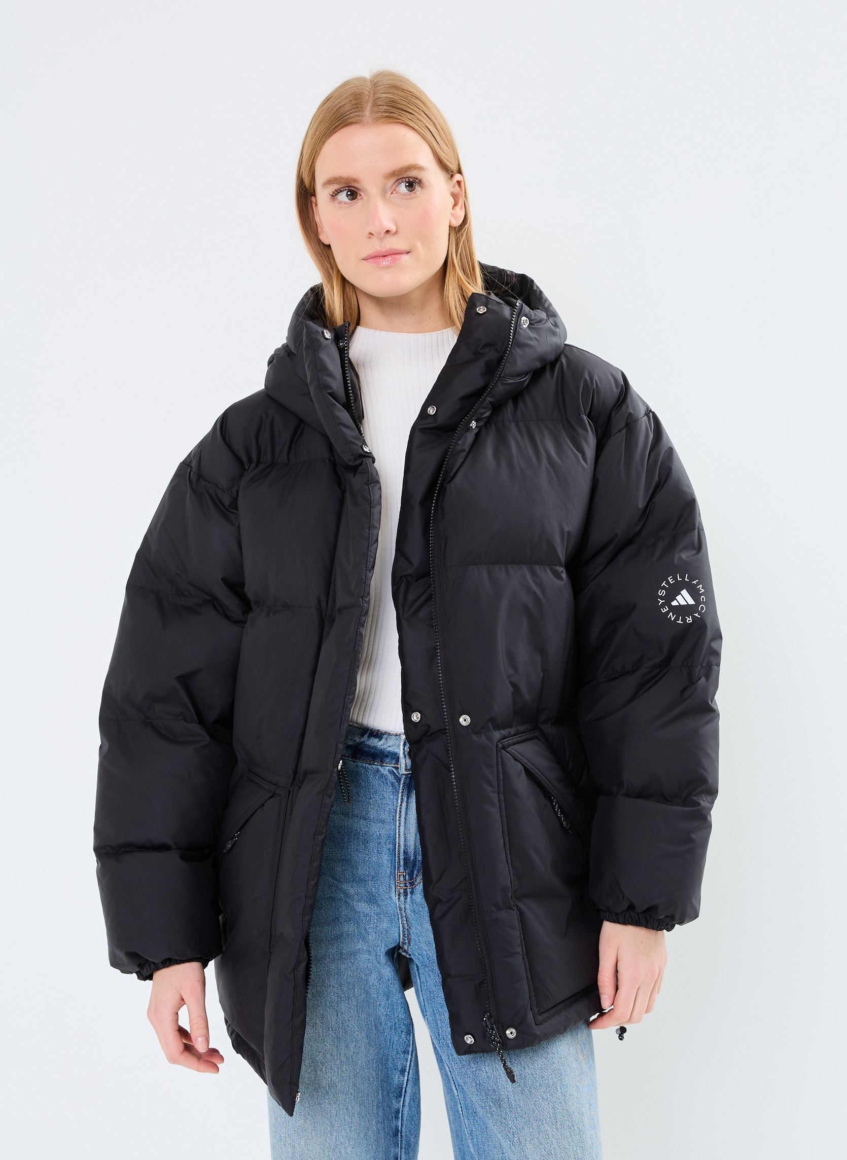 Daunenjacken Asmc Pf Jkt Rv damen schwarz adidas by Stella McCartney Daunenjacken Asmc Pf Jkt Rv damen schwarz NOIR