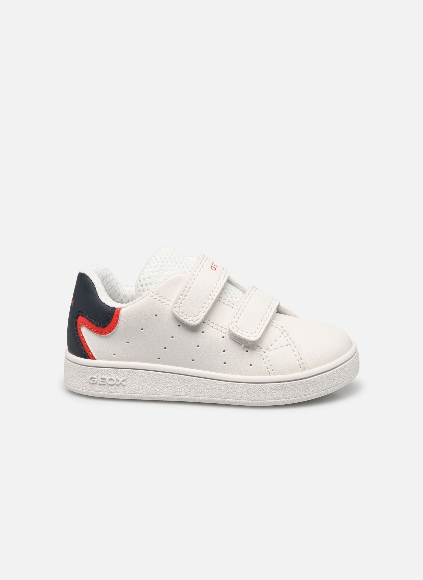 Baskets basses B Eclyper Boy garçon blanc Geox Baskets basses B Eclyper Boy garçon blanc Blanc/Multicolore