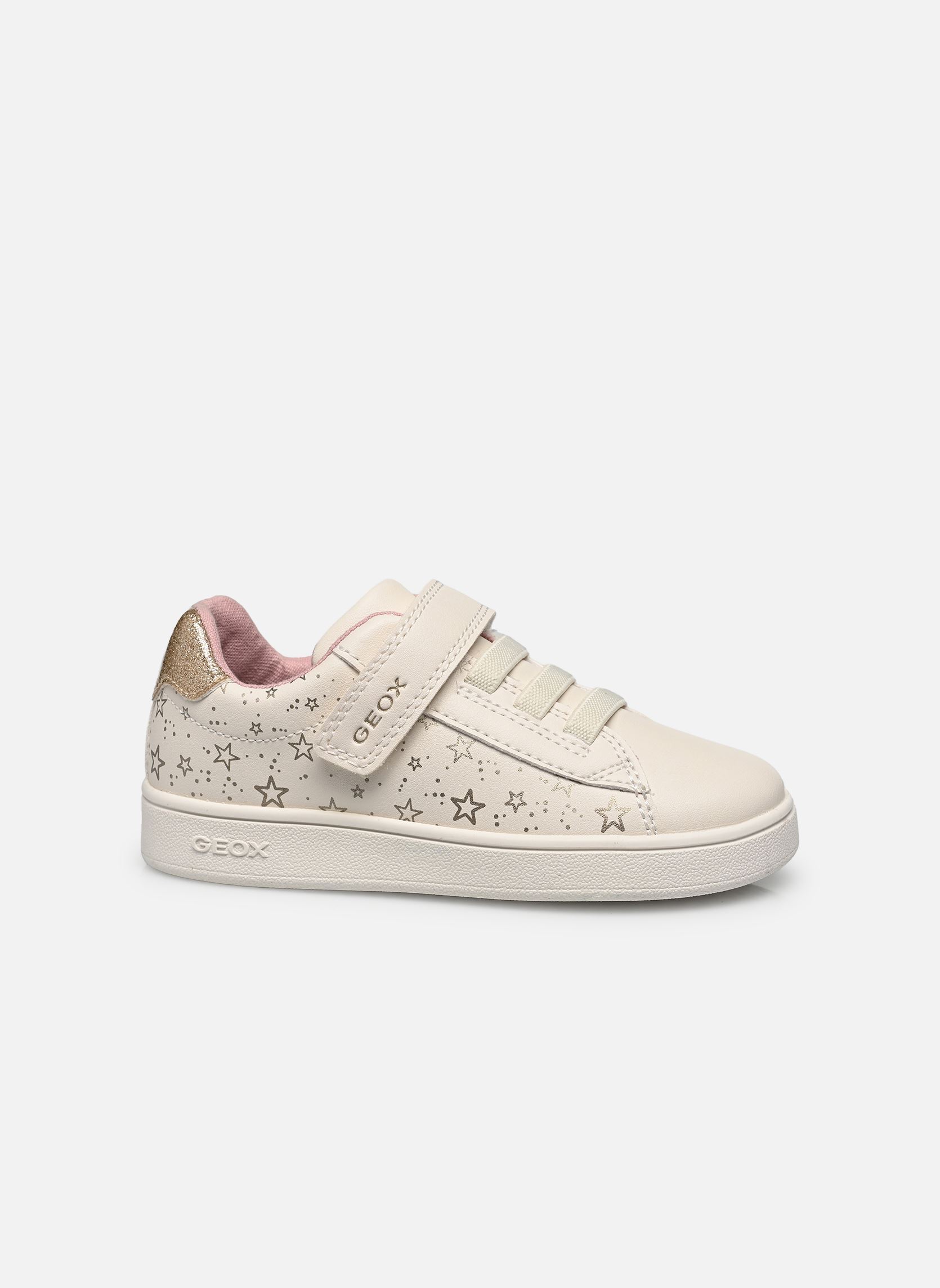 Zapatillas bajas B Eclyper Girl niña blanco Geox Zapatillas bajas B Eclyper Girl niña blanco Ivory/Lt Gold