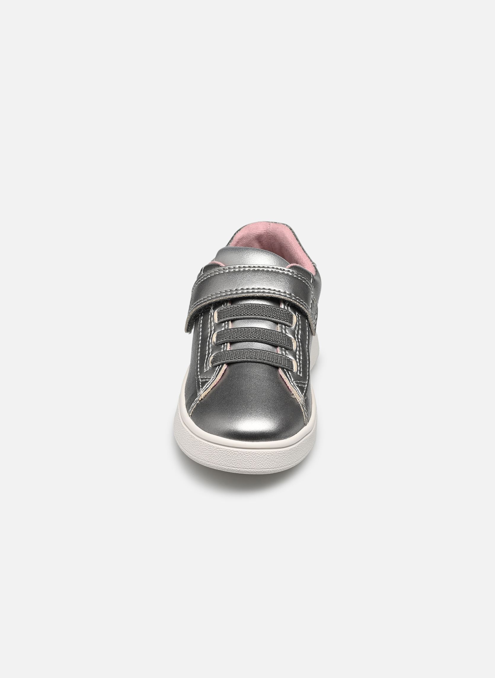 Niedrige Sneaker B Eclyper Girl mädchen silber Geox Niedrige Sneaker B Eclyper Girl mädchen silber Argent Foncé