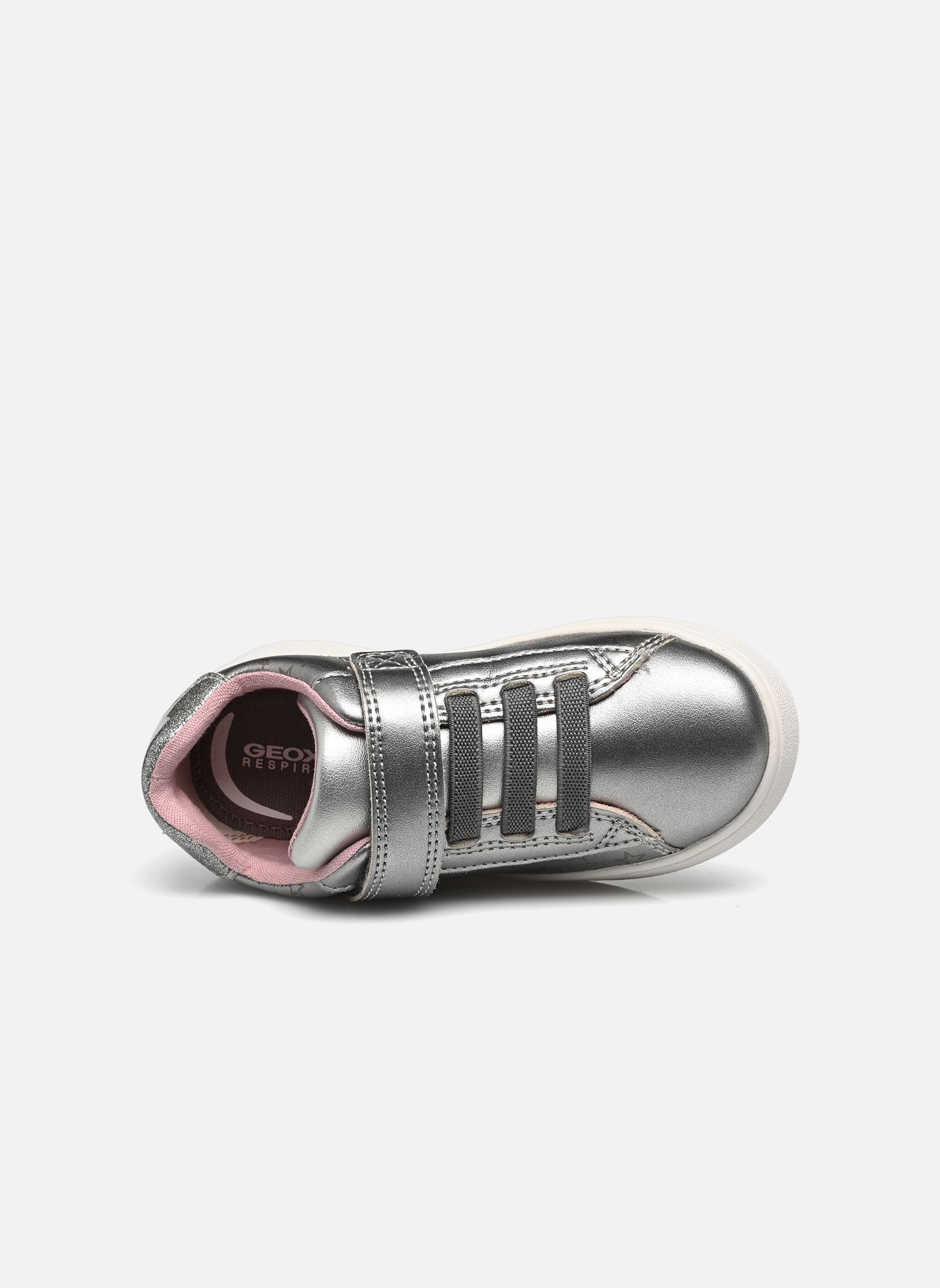 Niedrige Sneaker B Eclyper Girl mädchen silber Geox Niedrige Sneaker B Eclyper Girl mädchen silber Argent Foncé