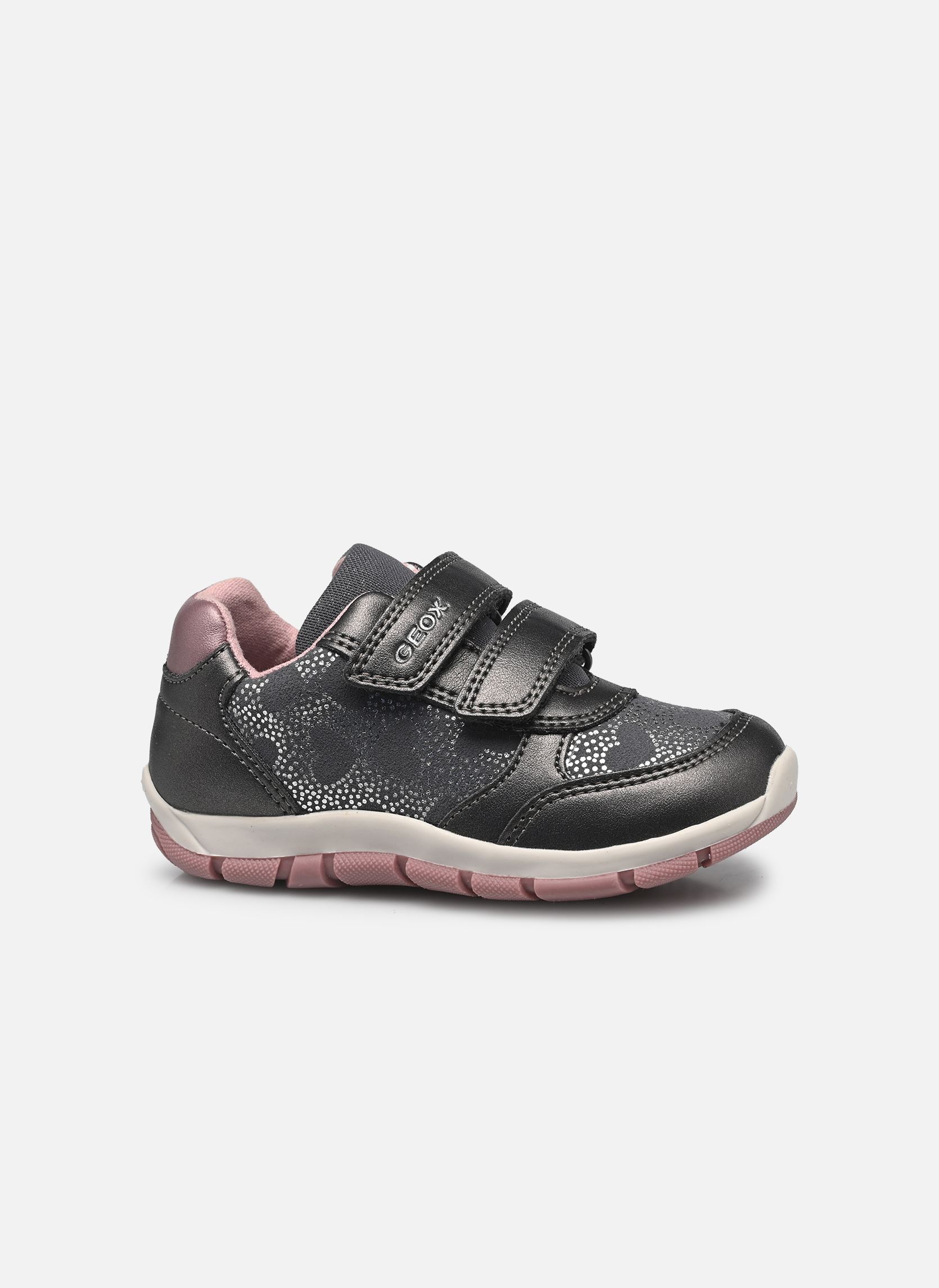 Baskets basses B Heira Girl fille gris Geox Baskets basses B Heira Girl fille gris Dk Grey/Dk Pink