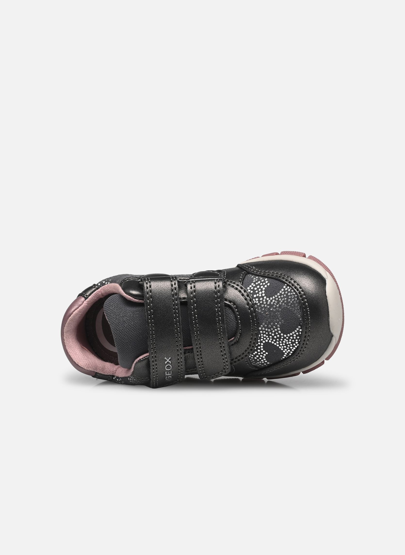 Baskets basses B Heira Girl fille gris Geox Baskets basses B Heira Girl fille gris Dk Grey/Dk Pink