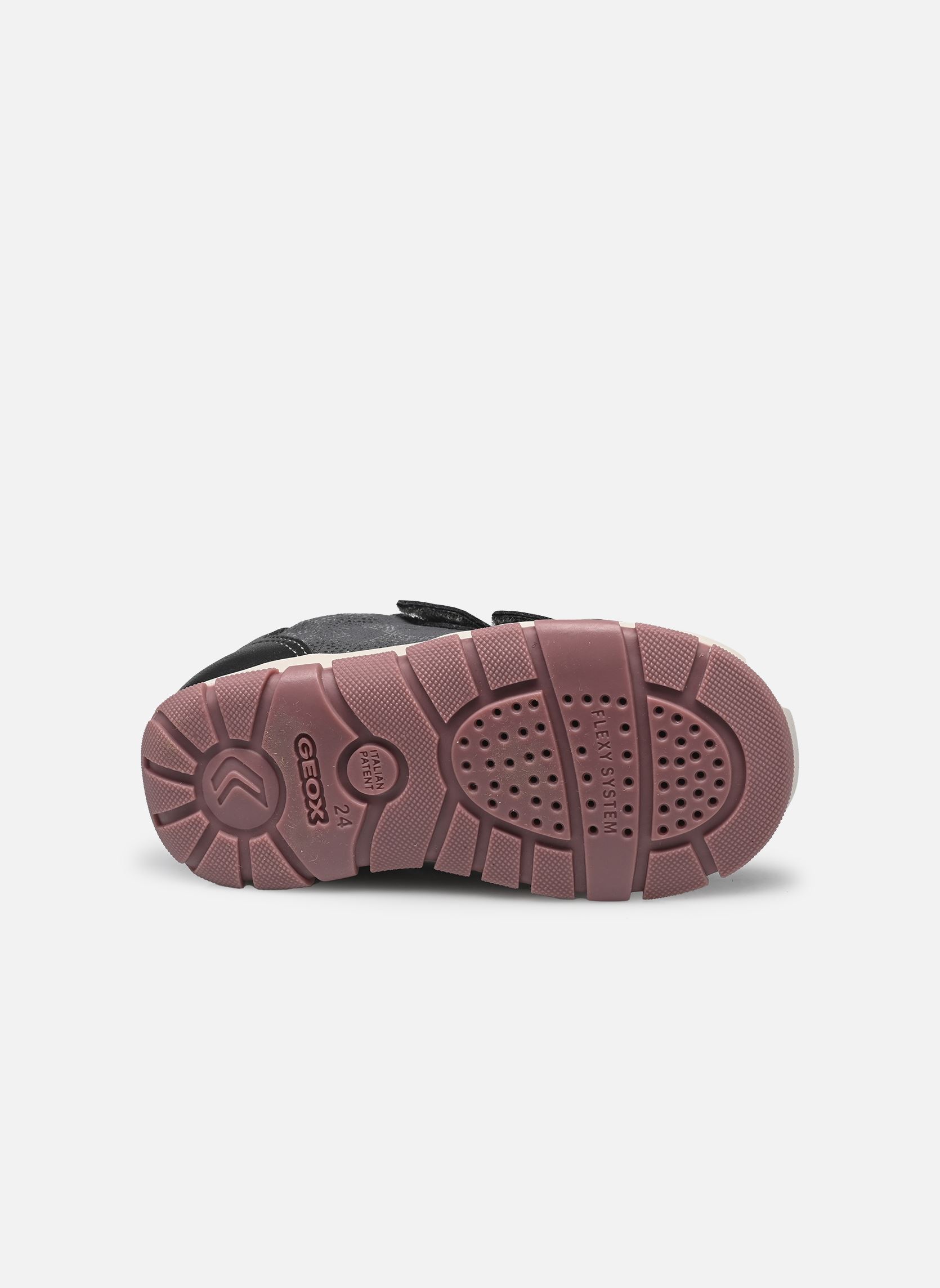 Baskets basses B Heira Girl fille gris Geox Baskets basses B Heira Girl fille gris Dk Grey/Dk Pink