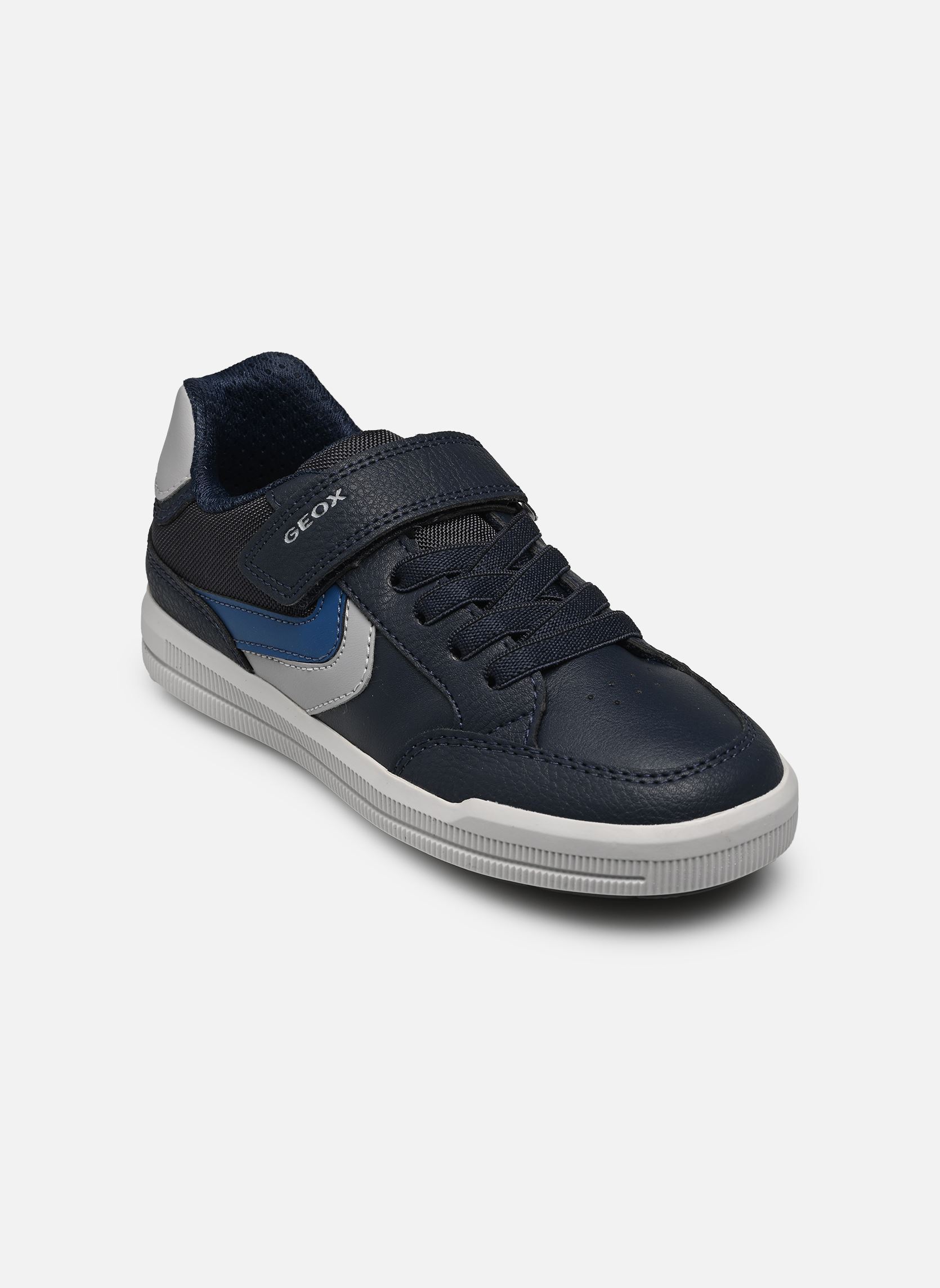 Geox J Arzach Boy A, Sneakers Bambini E Ragazzi In Sintetico Con Chiusura A Strappo