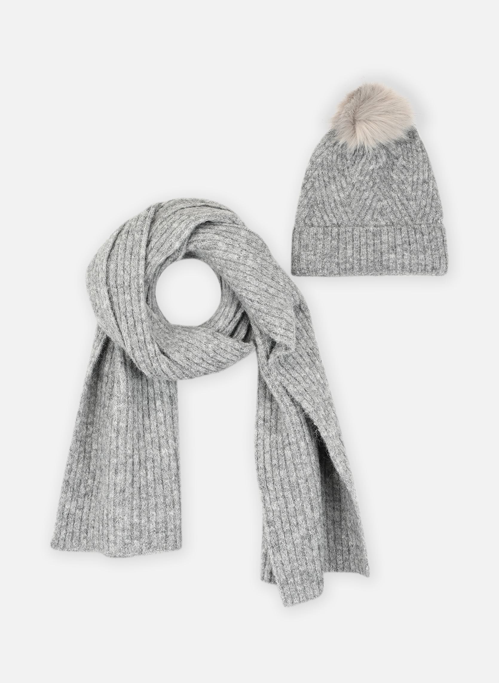Mützen COFFRET HIVER damen grau Georgia Rose Mützen COFFRET HIVER damen grau GRS CLAIR