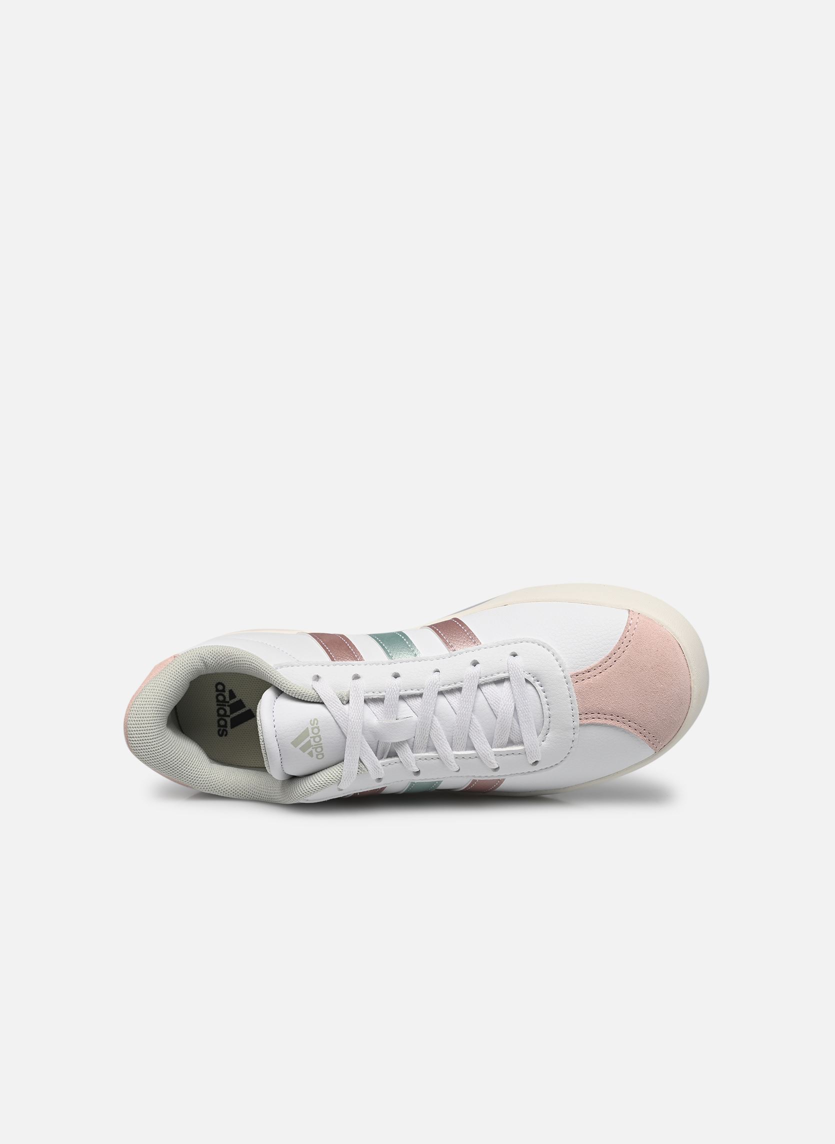 Sneaker Vl Court 3.0 J mädchen weiß adidas sportswear Sneaker Vl Court 3.0 J mädchen weiß FTWBLA/VERLIM/ROSAMÉ