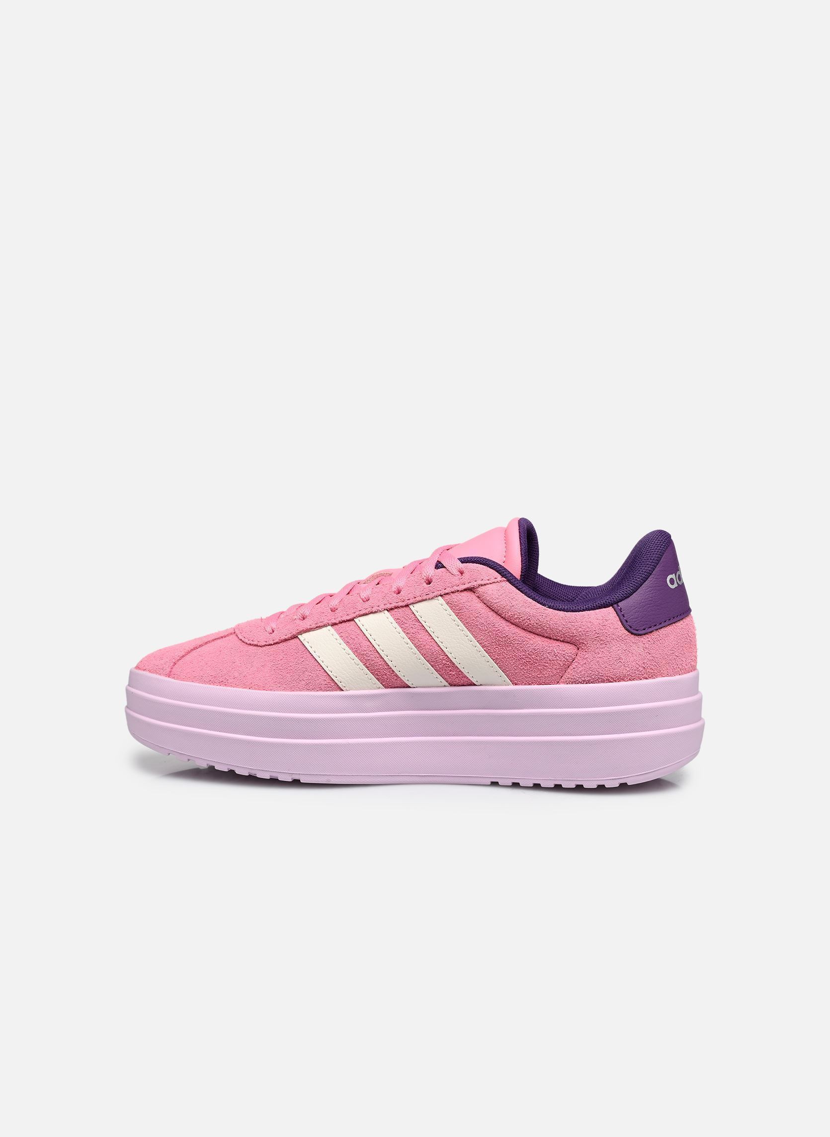 Baskets VL COURT BOLD J fille rose adidas sportswear Baskets VL COURT BOLD J fille rose ST TROPIC BLOOM