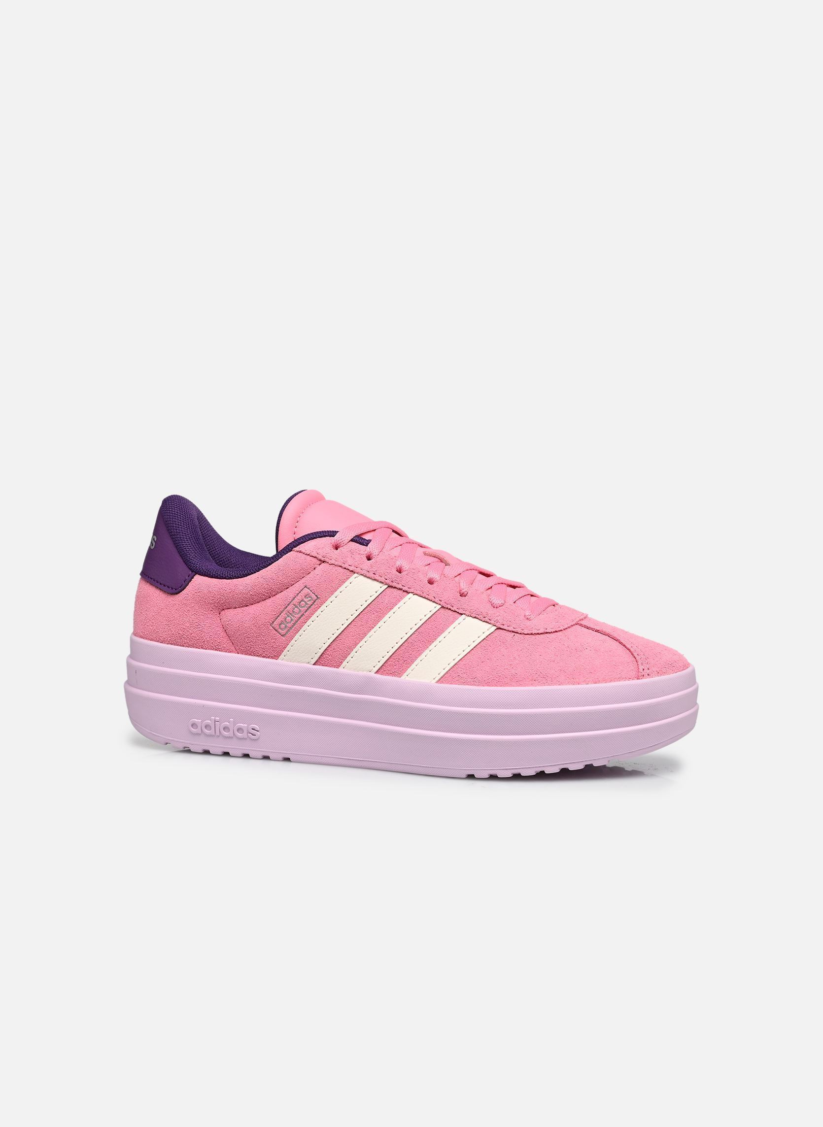 Baskets VL COURT BOLD J fille rose adidas sportswear Baskets VL COURT BOLD J fille rose ST TROPIC BLOOM