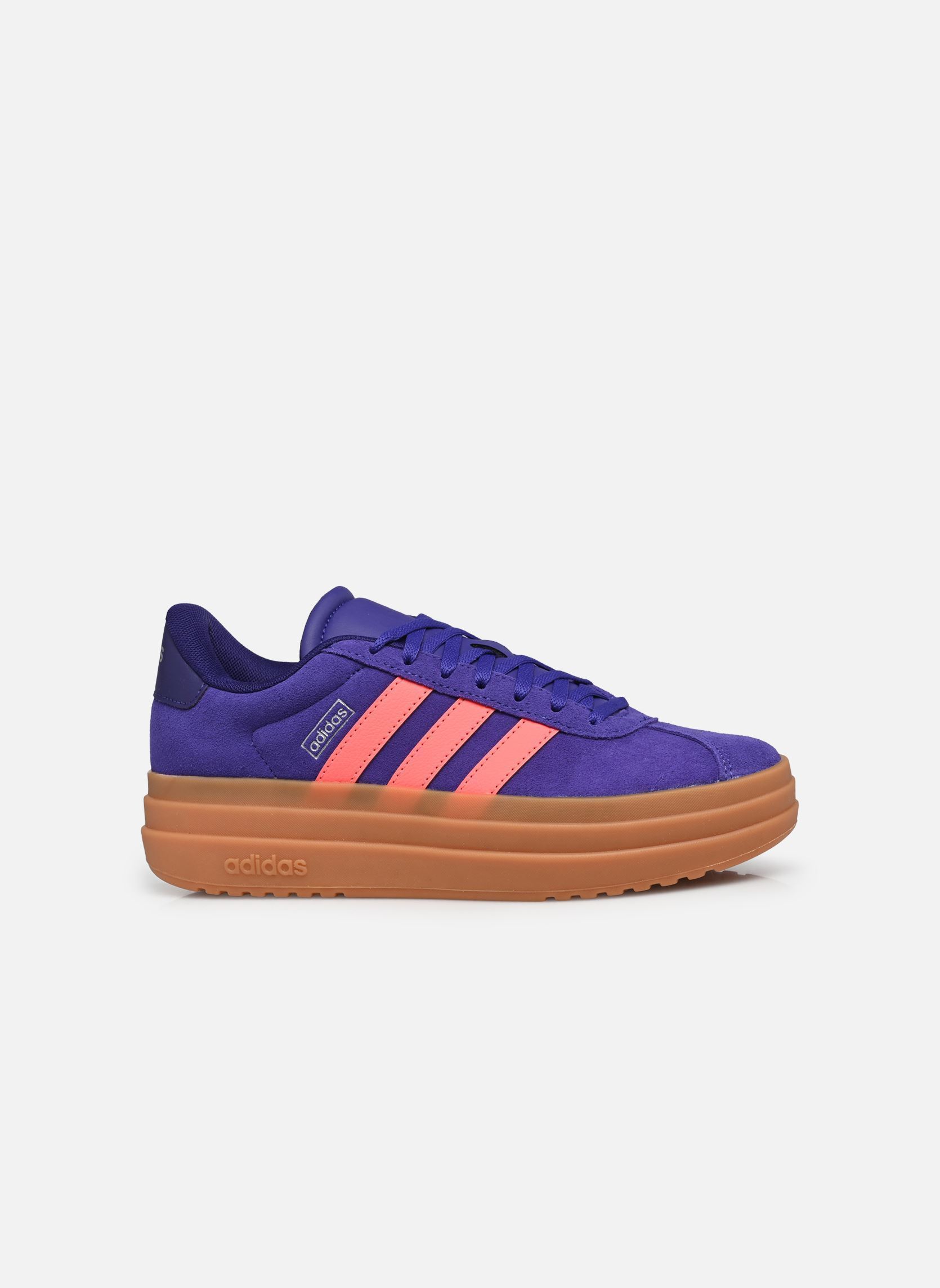Baskets basses VL COURT BOLD J fille violet adidas sportswear Baskets basses VL COURT BOLD J fille violet PURE PURPLE