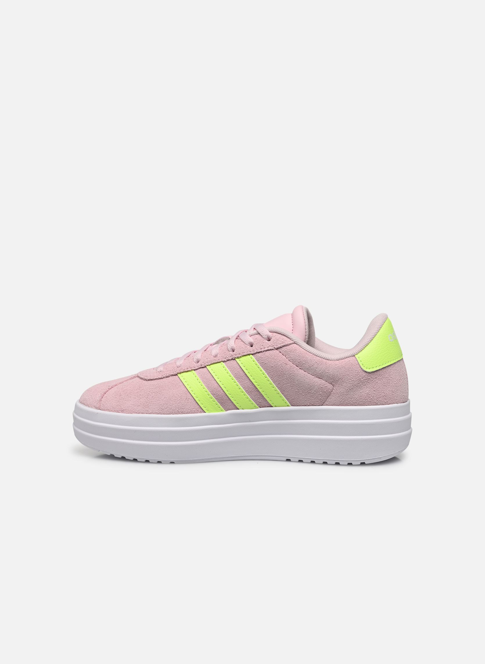 Baskets VL COURT BOLD J fille rose adidas sportswear Baskets VL COURT BOLD J fille rose ROSCLA/JAHARE/FTWBLA