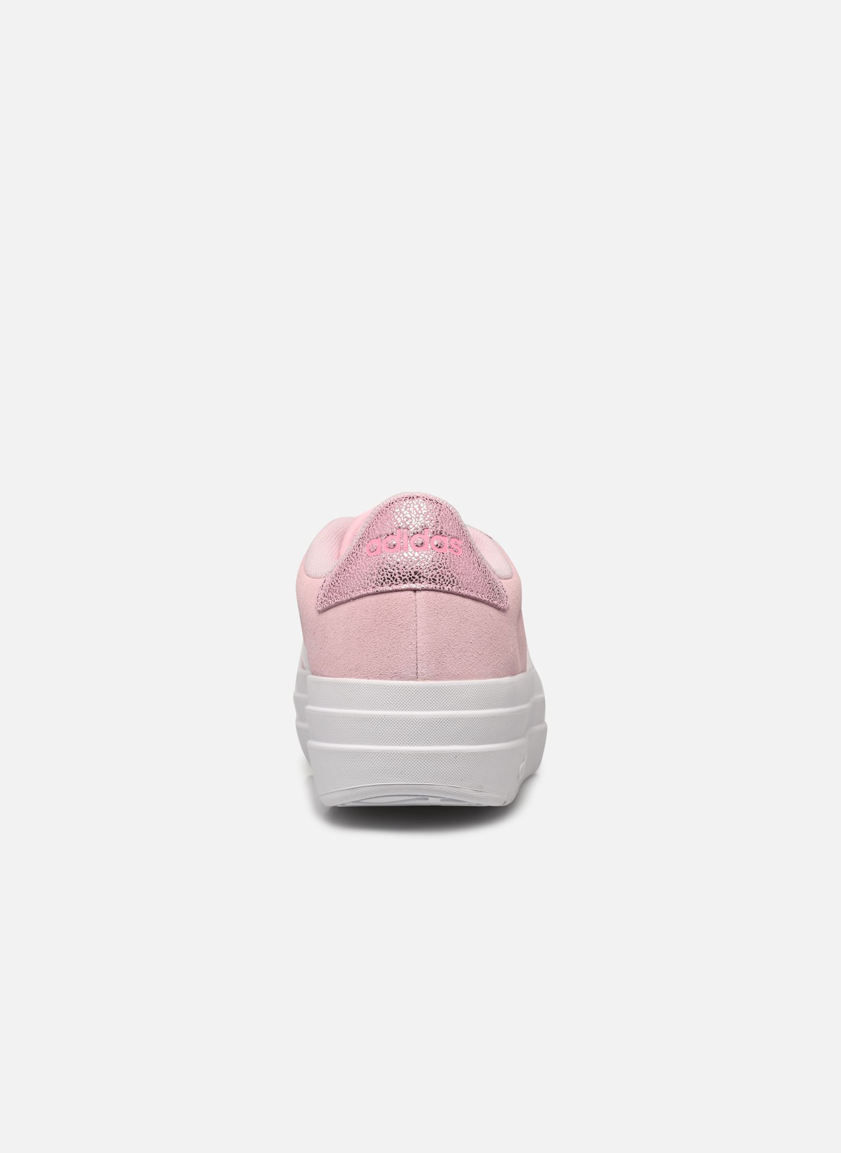 Zapatillas VL COURT BOLD J rosa adidas sportswear Zapatillas VL COURT BOLD J rosa CLPINK/FTWWHT/BLINPNK