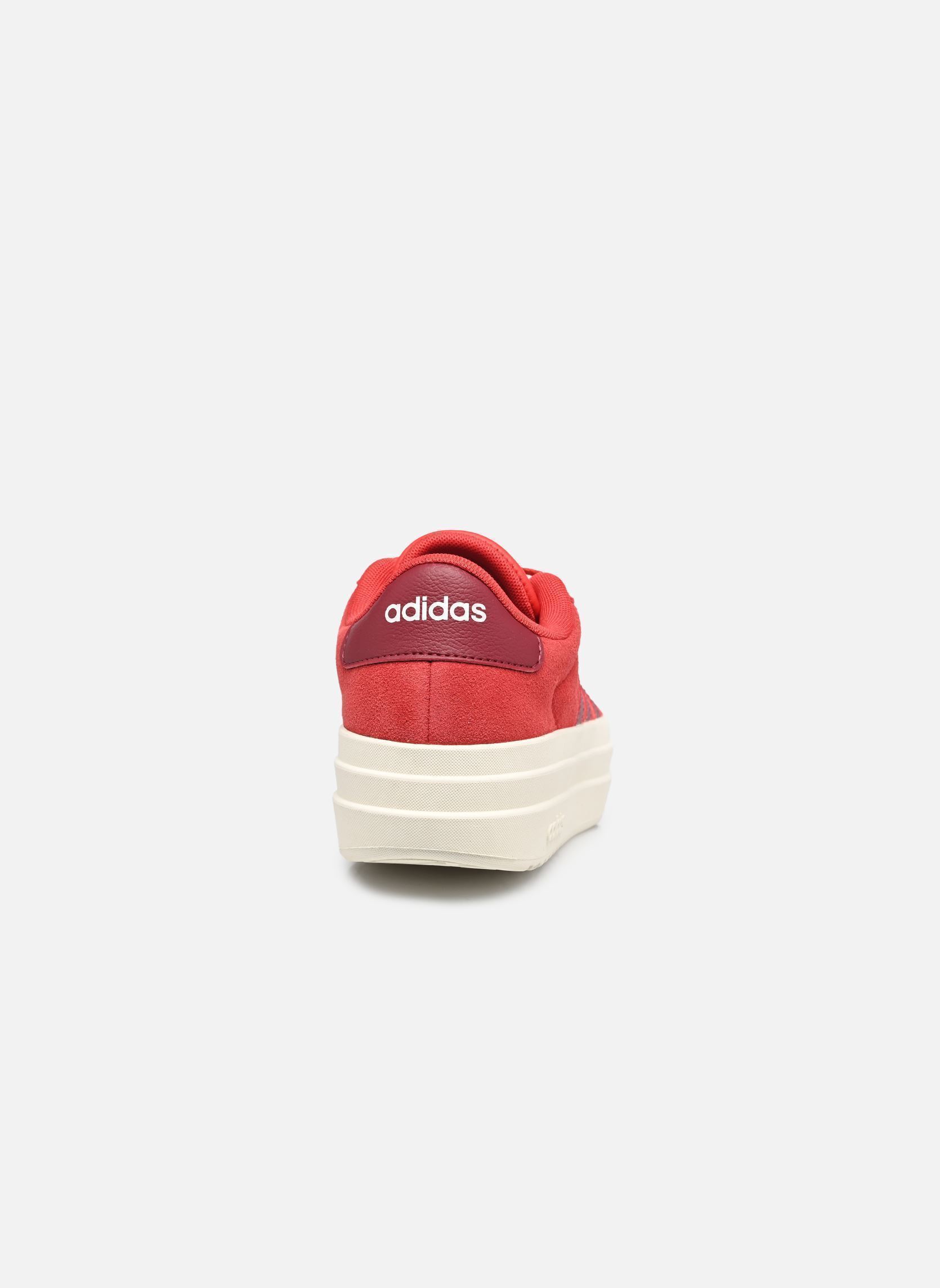 Baskets VL COURT BOLD J rouge adidas sportswear Baskets VL COURT BOLD J rouge COLRED/OWHITE/CBURGU
