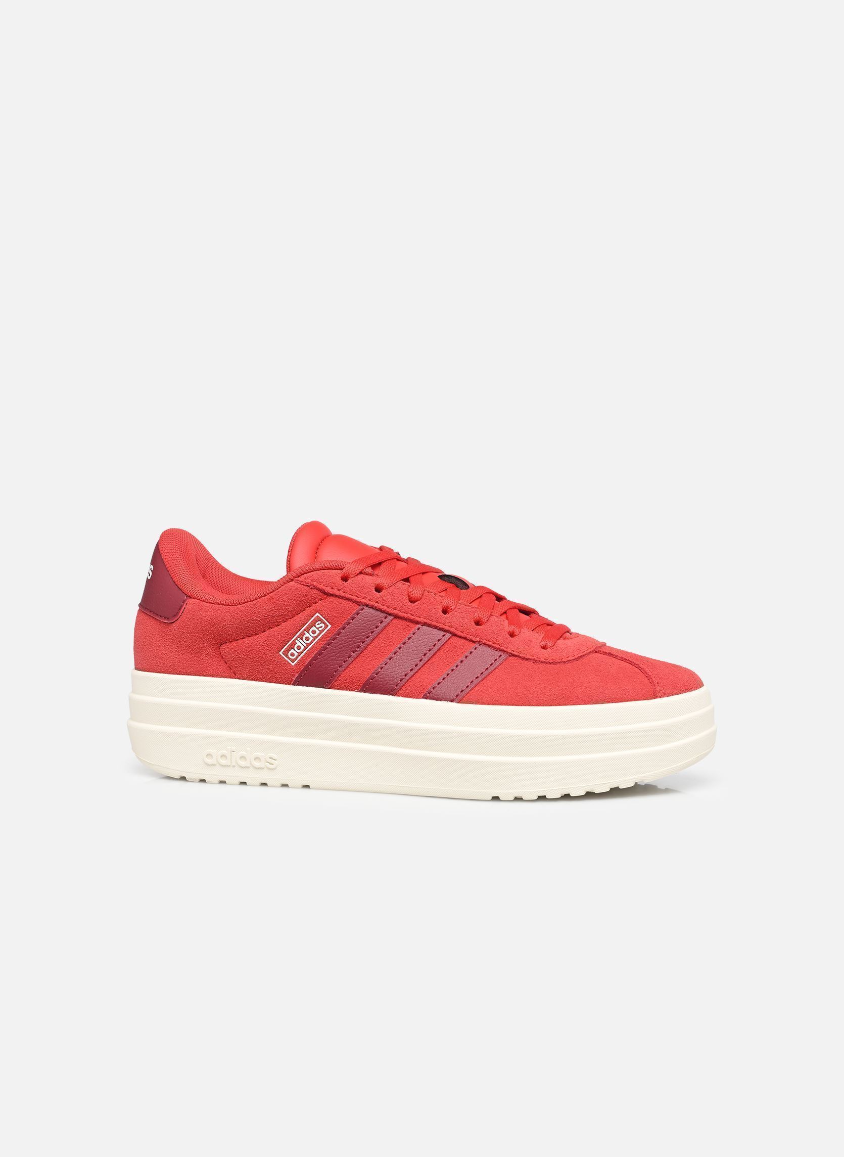 Baskets VL COURT BOLD J rouge adidas sportswear Baskets VL COURT BOLD J rouge COLRED/OWHITE/CBURGU