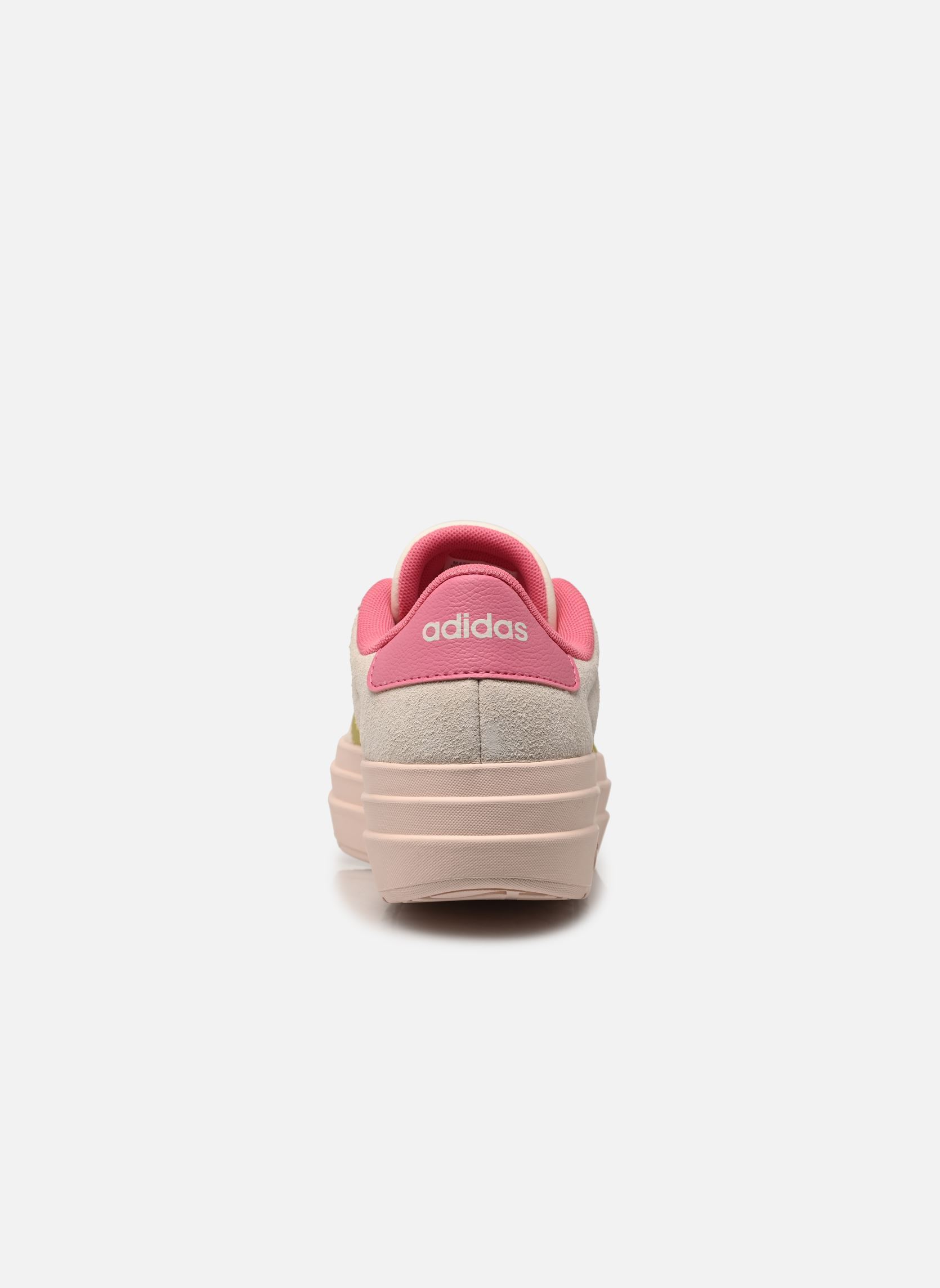 Sneakers VL COURT BOLD J meisjes wit adidas sportswear Sneakers VL COURT BOLD J meisjes wit OWHITE/GOLDMT/PNKFUS