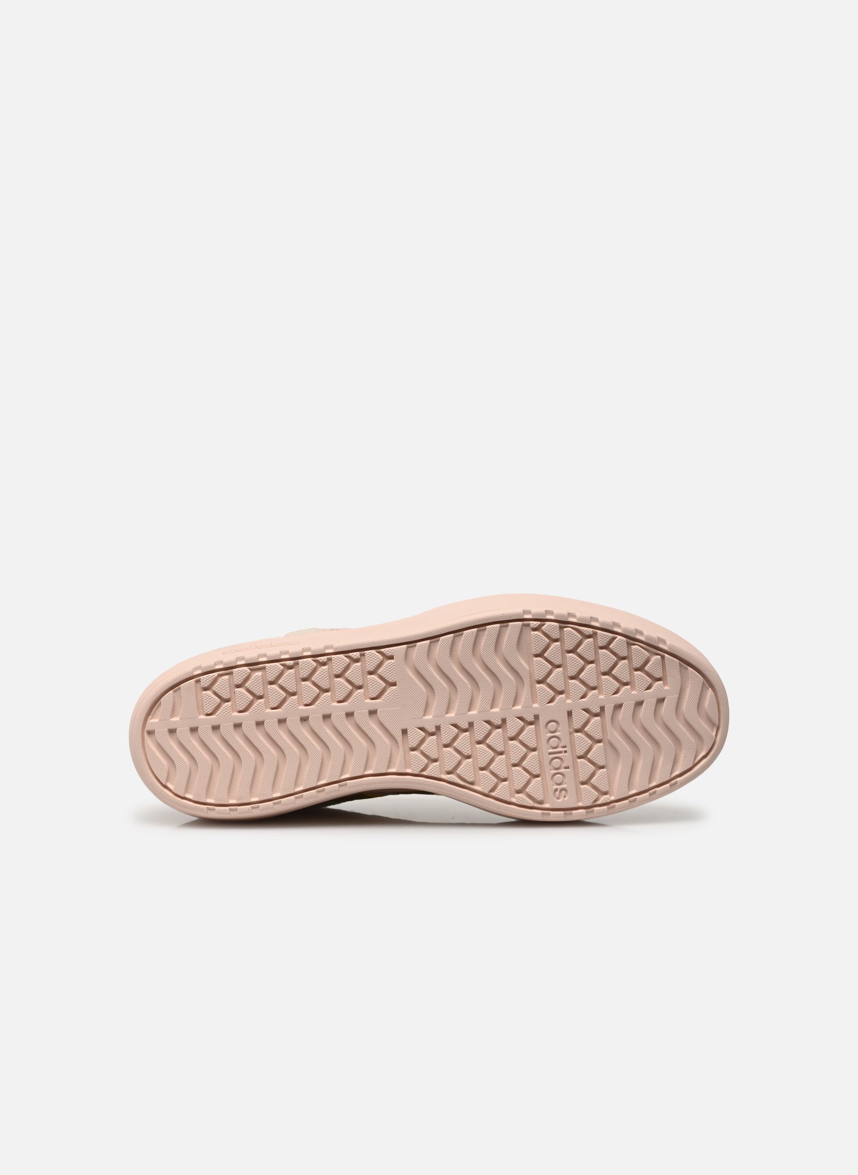 Sneakers VL COURT BOLD J meisjes wit adidas sportswear Sneakers VL COURT BOLD J meisjes wit OWHITE/GOLDMT/PNKFUS