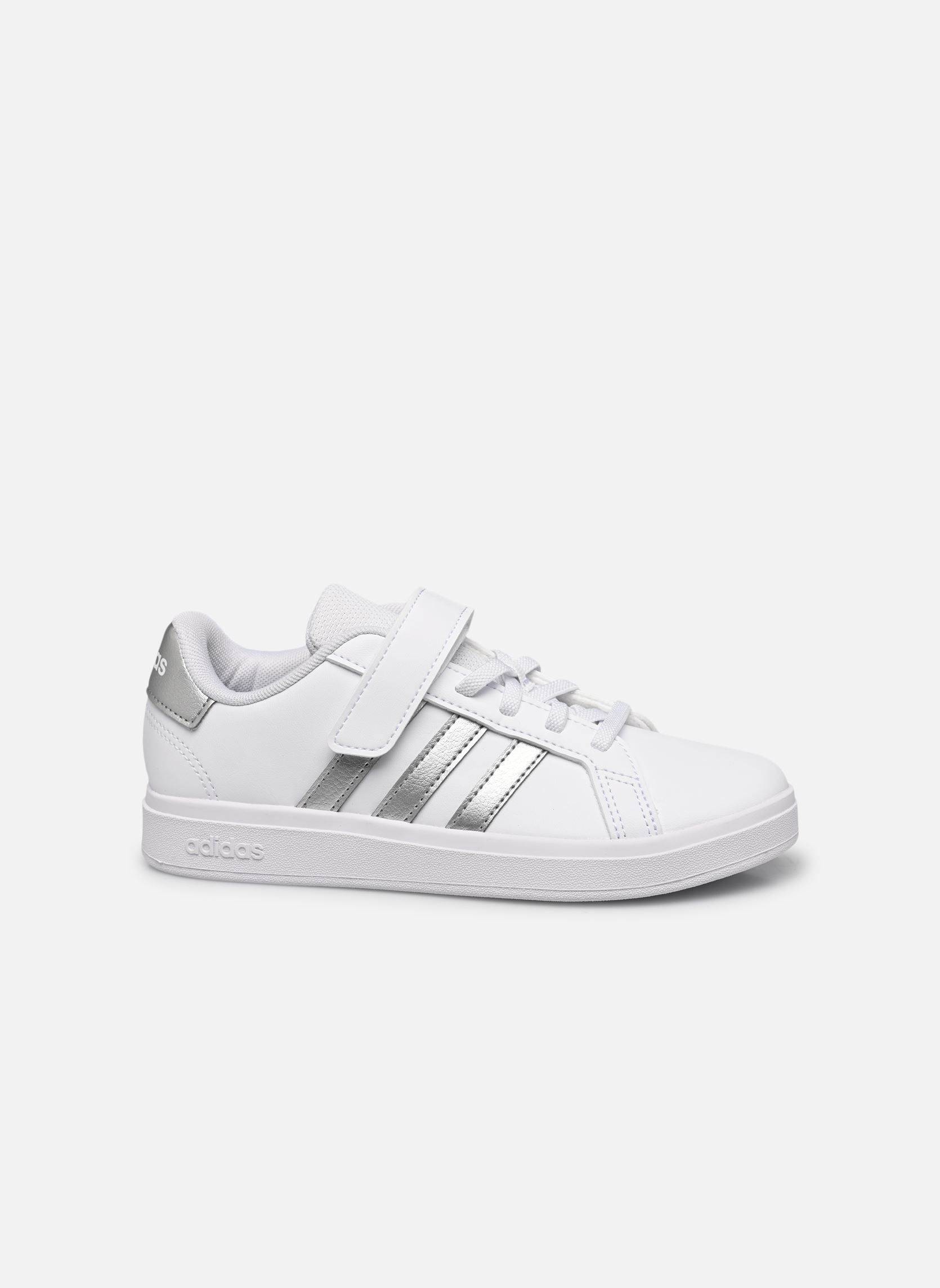Baskets Grand Court 2.0 El fille blanc adidas sportswear Baskets Grand Court 2.0 El fille blanc FTWBLA/ARGMAT/FTWBLA
