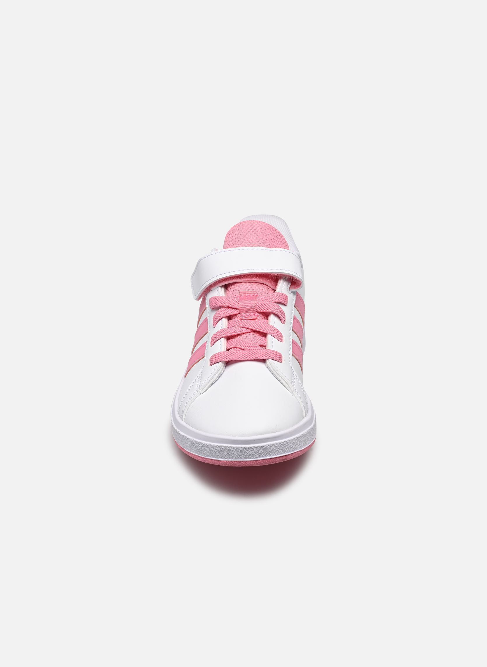 Baskets Grand Court 2.0 El blanc adidas sportswear Baskets Grand Court 2.0 El blanc FTWWHT/BLIPNK/CBLACK