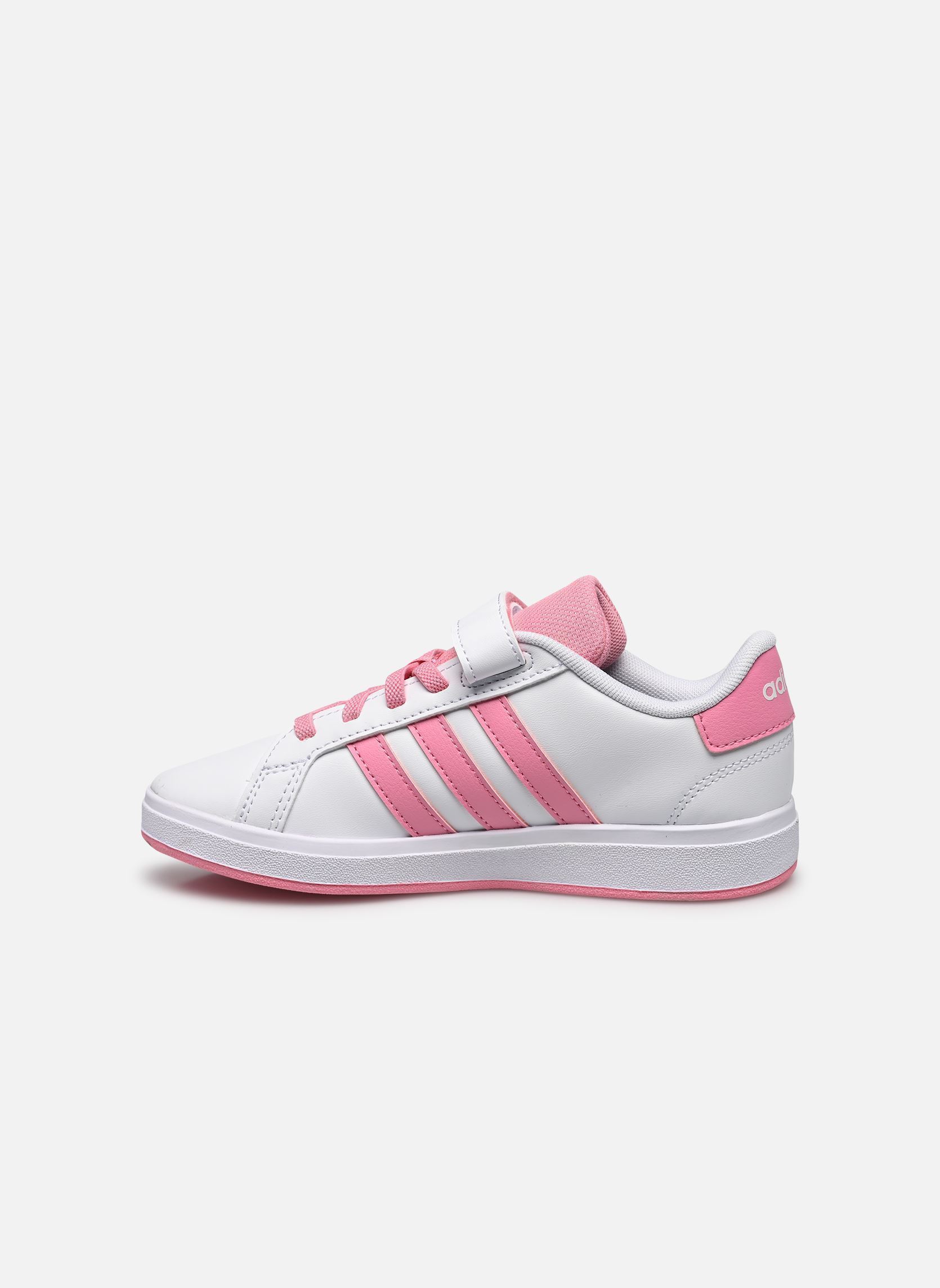 Baskets Grand Court 2.0 El blanc adidas sportswear Baskets Grand Court 2.0 El blanc FTWWHT/BLIPNK/CBLACK
