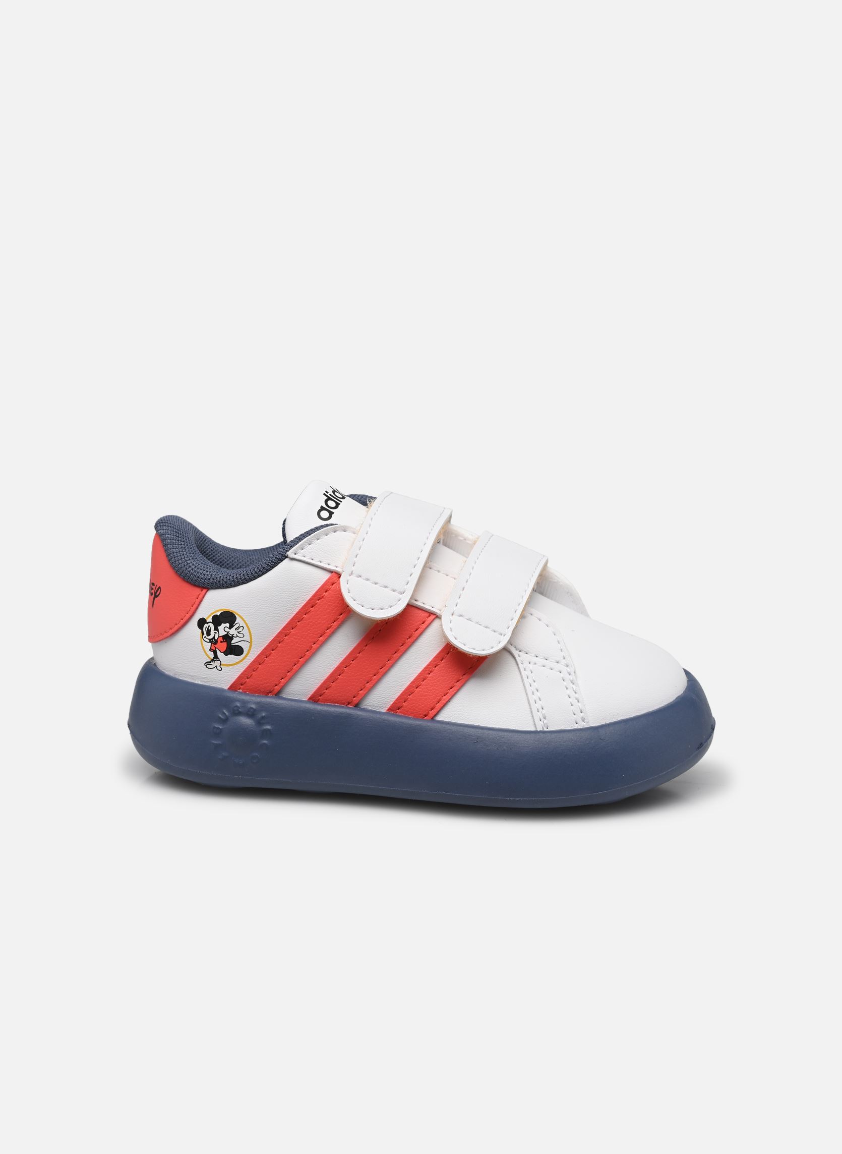 Baskets basses Grand Court Mickey blanc adidas sportswear Baskets basses Grand Court Mickey blanc FTWBLA/ROUVIF/ENCRUS