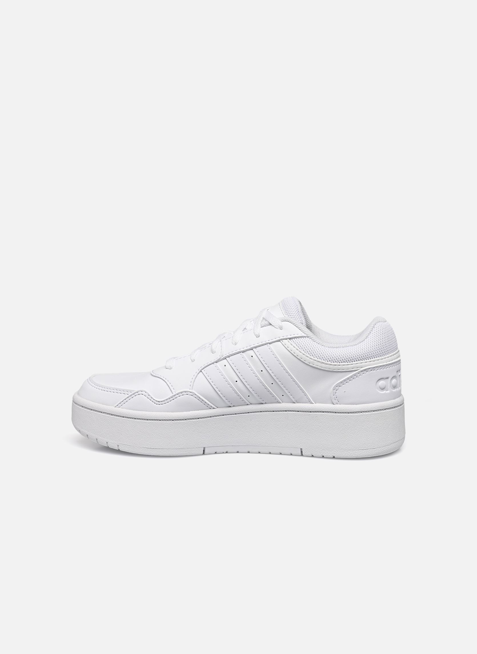 Baskets Hoops 3.0 Bold J fille blanc adidas sportswear Baskets Hoops 3.0 Bold J fille blanc FTWBLA/FTWBLA/FTWBLA