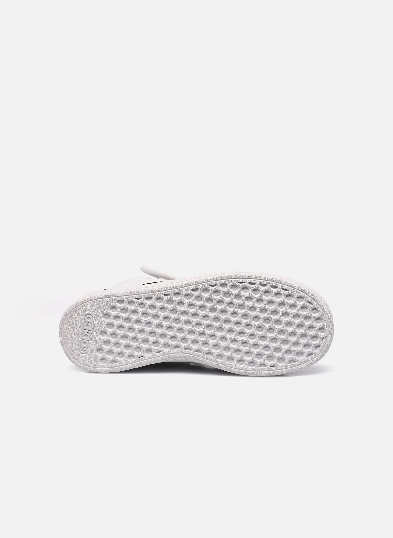 Baskets Grand Court Mid K blanc adidas sportswear Baskets Grand Court Mid K blanc FTWBLA/NOIESS/FTWBLA