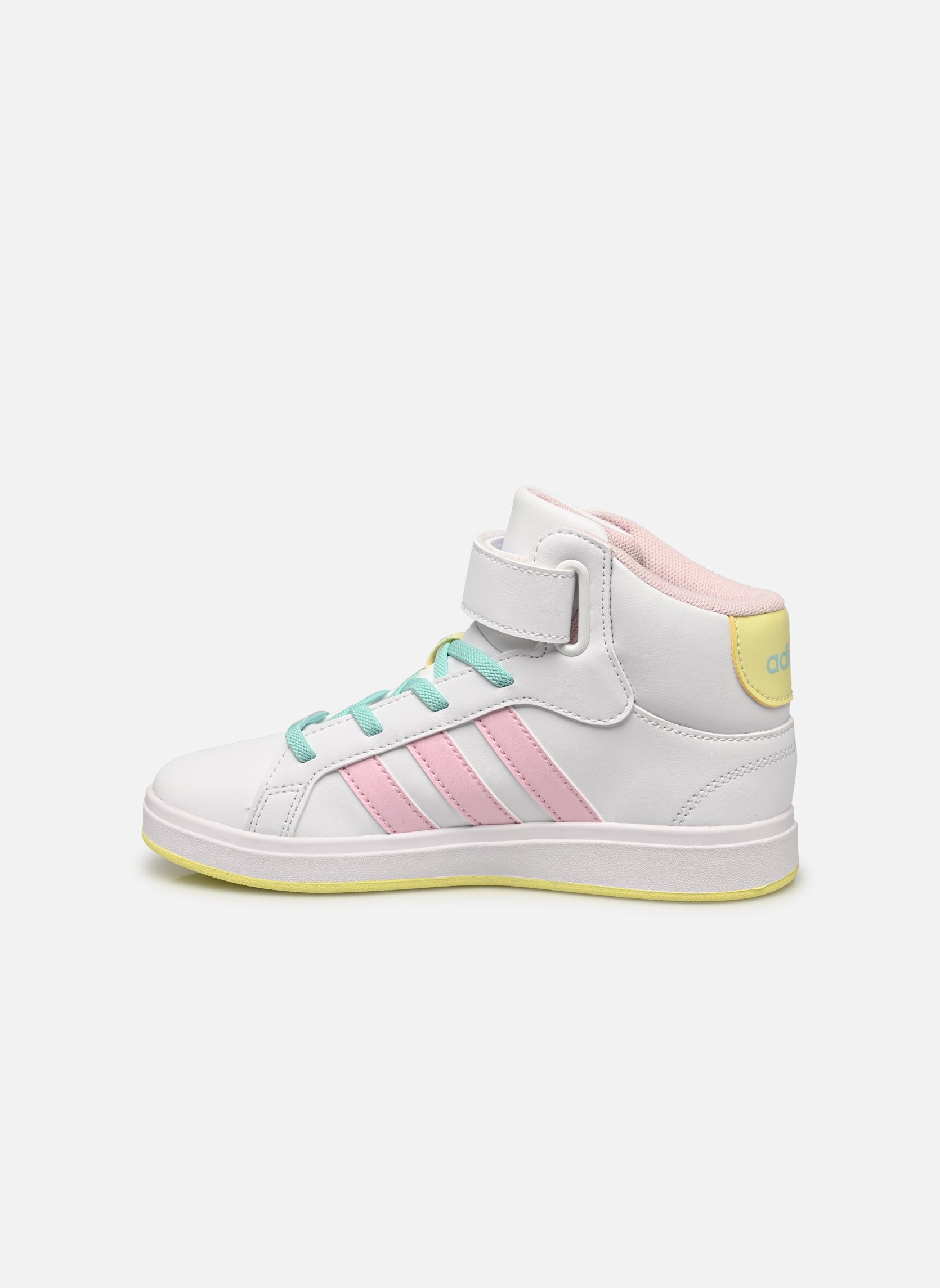 Zapatillas Grand Court Mid K niña blanco adidas sportswear Zapatillas Grand Court Mid K niña blanco FTWBLA/ROSCLA/JAUGLA