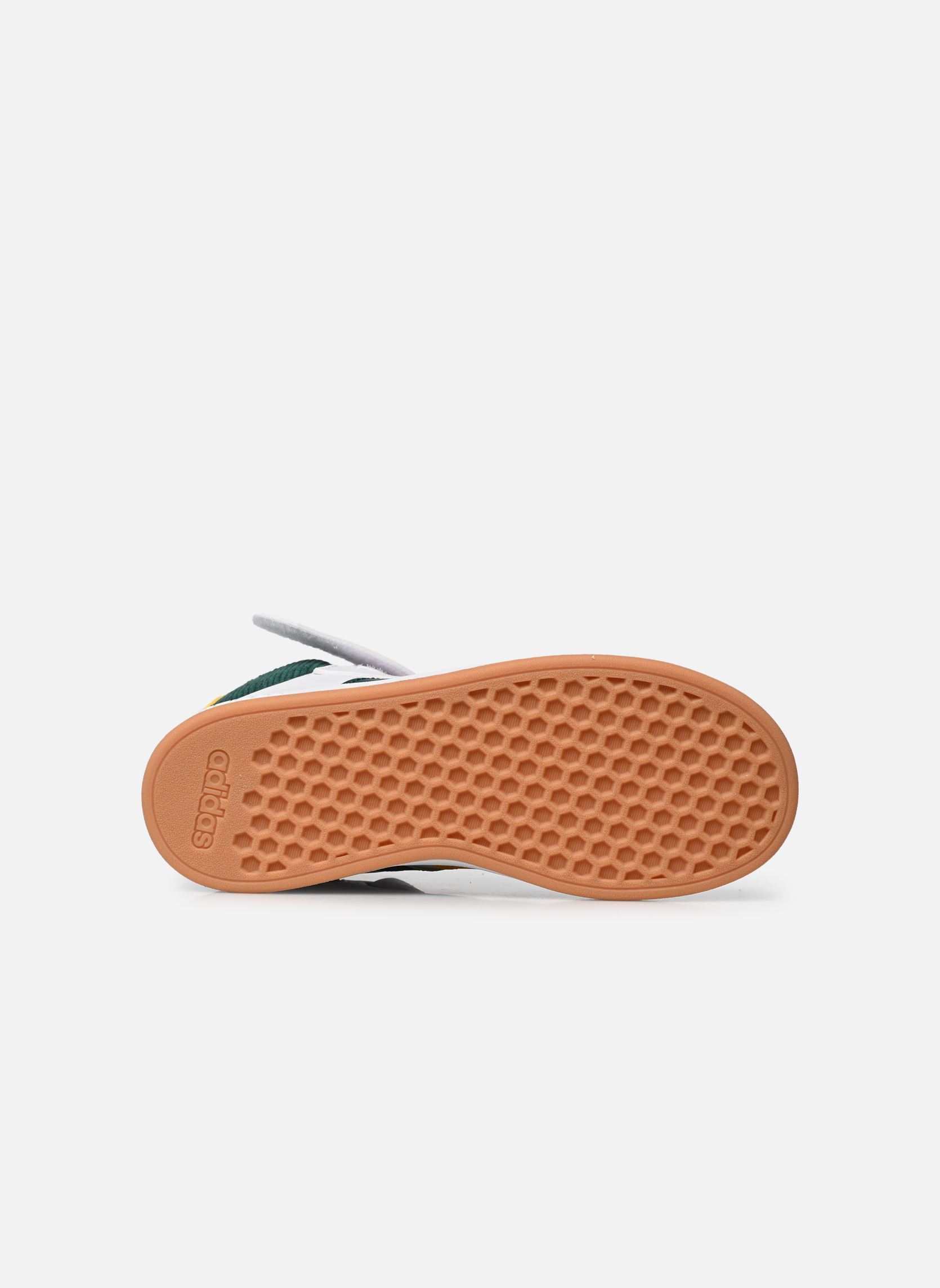 Baskets Grand Court Mid K multicolore adidas sportswear Baskets Grand Court Mid K multicolore FTWWHT/CGREEN/COGOLD