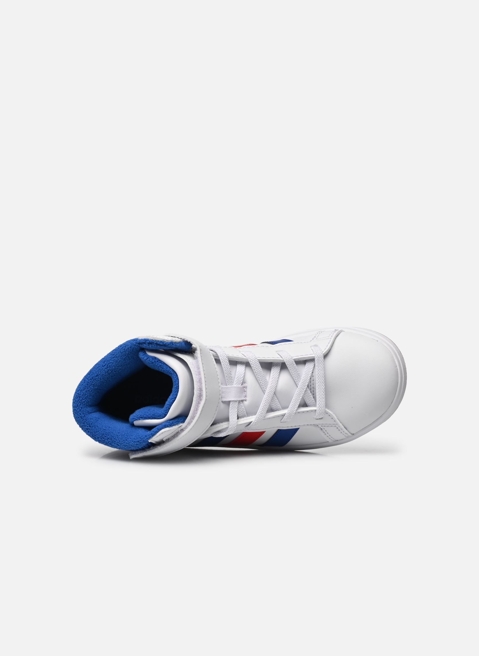 Baskets Grand Court Mid K multicolore adidas sportswear Baskets Grand Court Mid K multicolore FTWWHT/CROYAL/COLRED