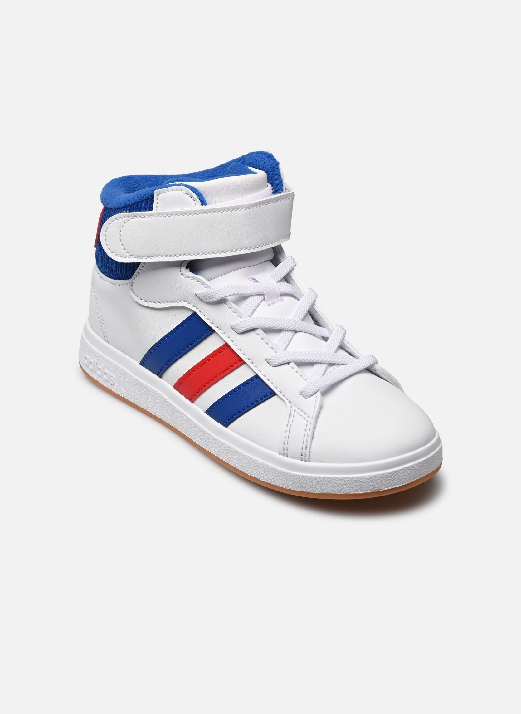 Baskets montantes enfant adidas Grand Court Mid K - vue 5