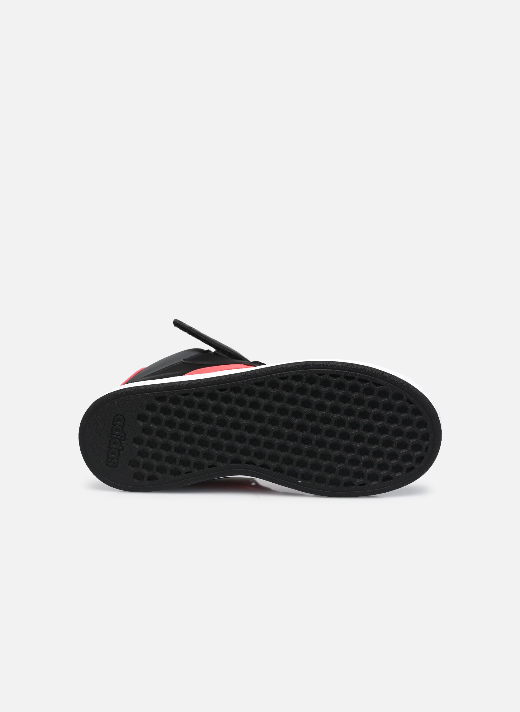 Baskets Grand Court Mid K noir adidas sportswear Baskets Grand Court Mid K noir CBLACK/LUCRED/GRESIX