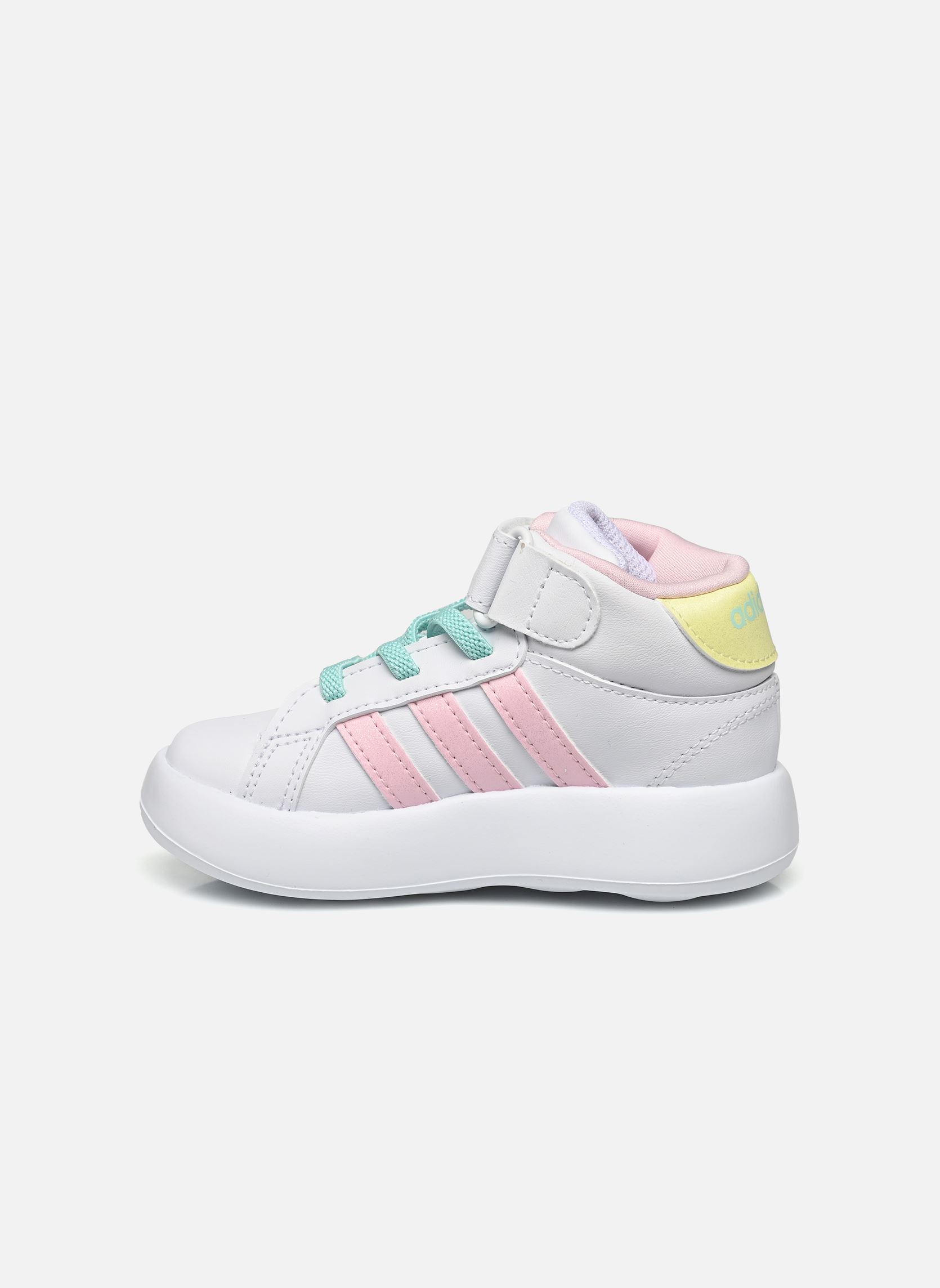 Sneakers Grand Court Mid I meisjes wit adidas sportswear Sneakers Grand Court Mid I meisjes wit FTWBLA/ROSCLA/JAUGLA