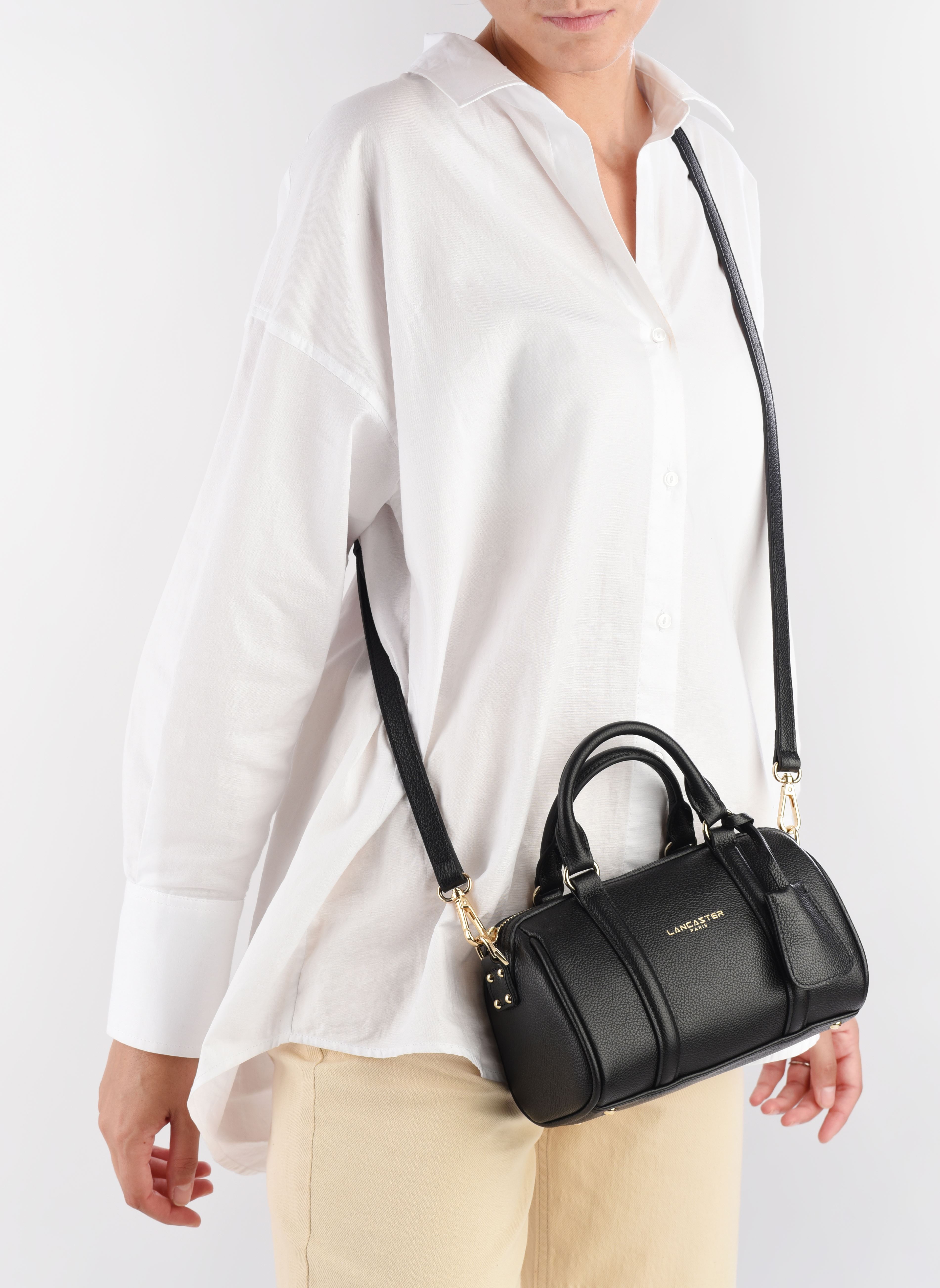 Borse a mano Sac polochon Zippé S Milano Ana donna nero Lancaster Borse a mano Sac polochon Zippé S Milano Ana donna nero NOIR