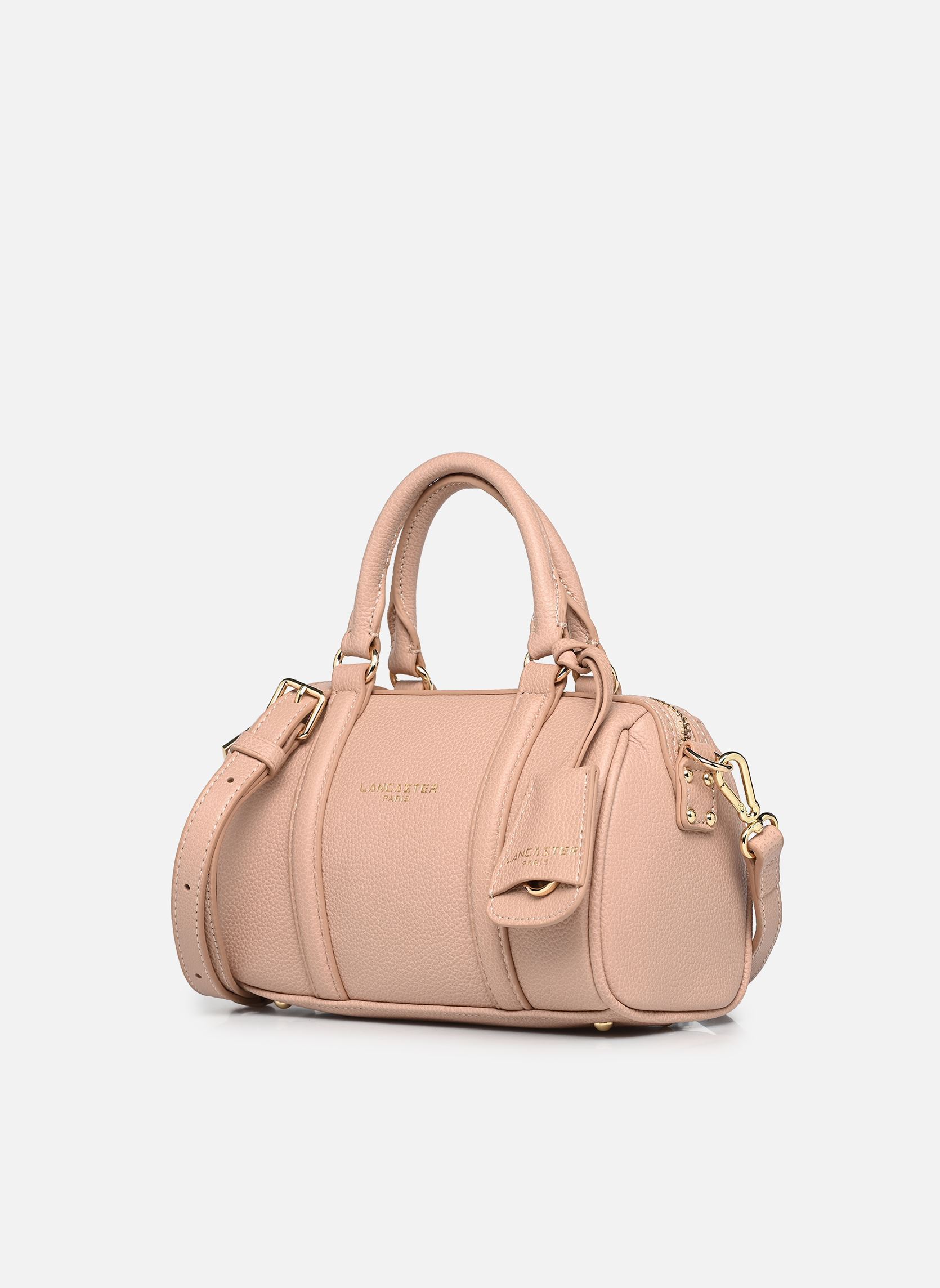 Handtassen Sac polochon Zippé S Milano Ana dames beige Lancaster Handtassen Sac polochon Zippé S Milano Ana dames beige NUDE