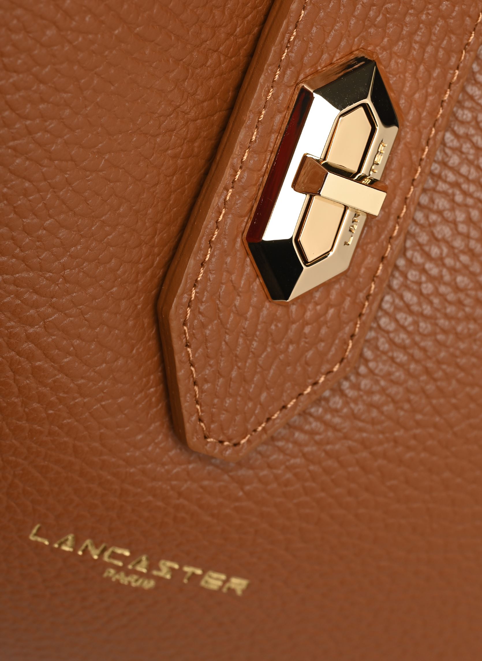 Sacs bandoulière Sac cabas épaule Avec fermoir M Top Doub femme marron Lancaster Sacs bandoulière Sac cabas épaule Avec fermoir M Top Doub femme marron CAMEL_IN_ORANGE