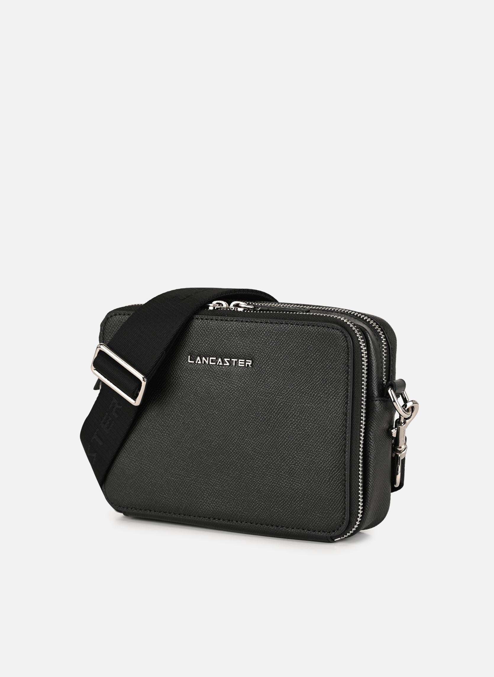 Borse a tracolla Sac Bandoulière Delphino Lucas uomo nero Lancaster Borse a tracolla Sac Bandoulière Delphino Lucas uomo nero NOIR