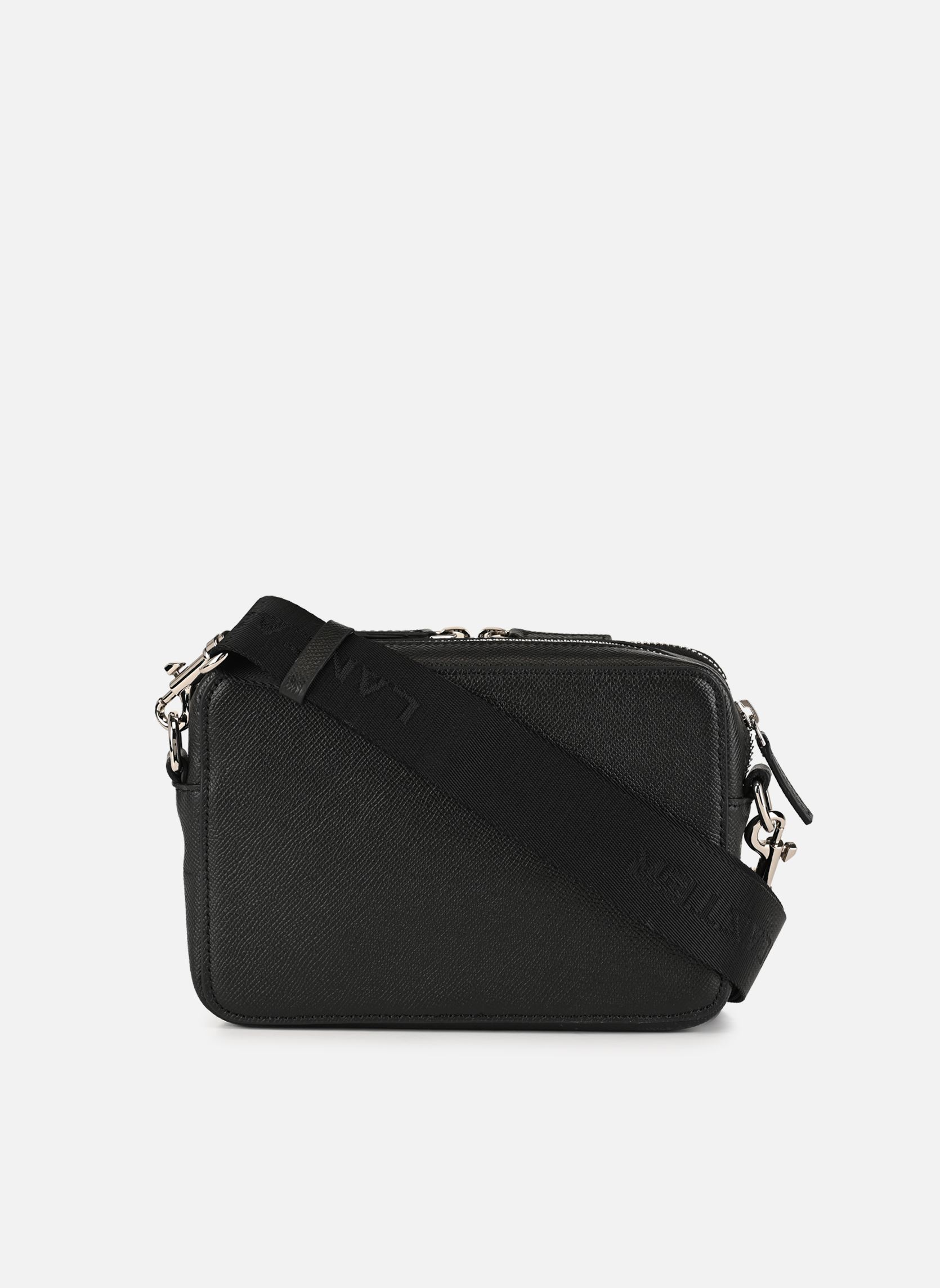 Borse a tracolla Sac Bandoulière Delphino Lucas uomo nero Lancaster Borse a tracolla Sac Bandoulière Delphino Lucas uomo nero NOIR