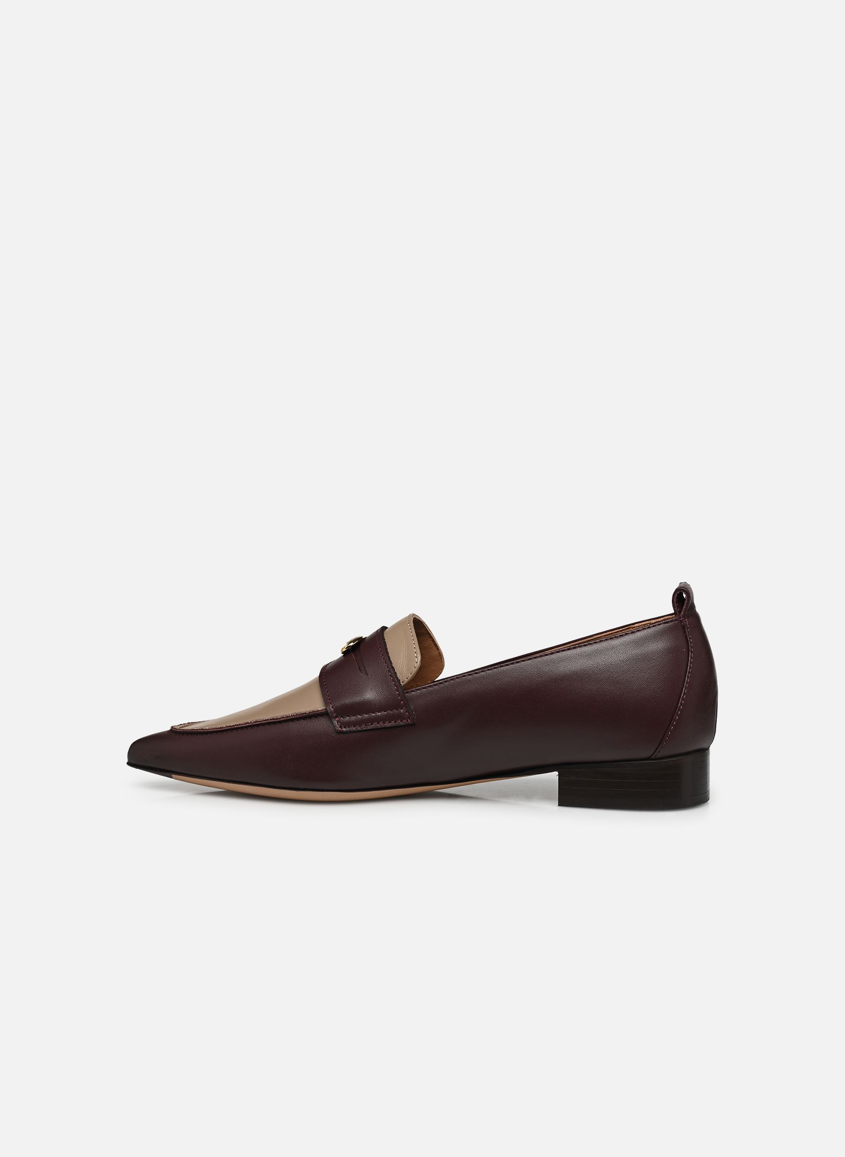Loafer Penelope damen bordeaux Flattered Loafer Penelope damen bordeaux LEATHER BURGUNDY/TAUPE