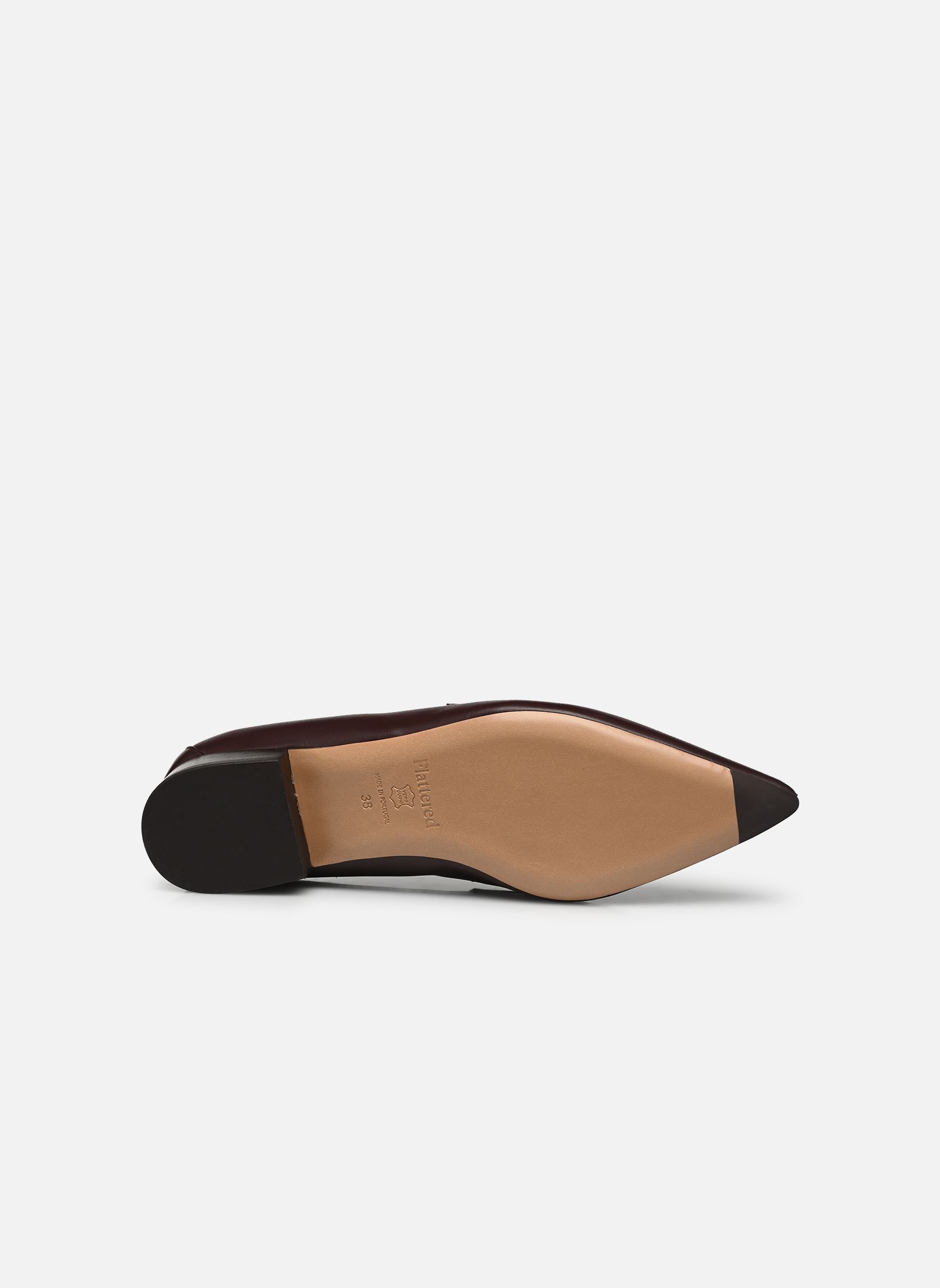 Loafer Penelope damen bordeaux Flattered Loafer Penelope damen bordeaux LEATHER BURGUNDY/TAUPE
