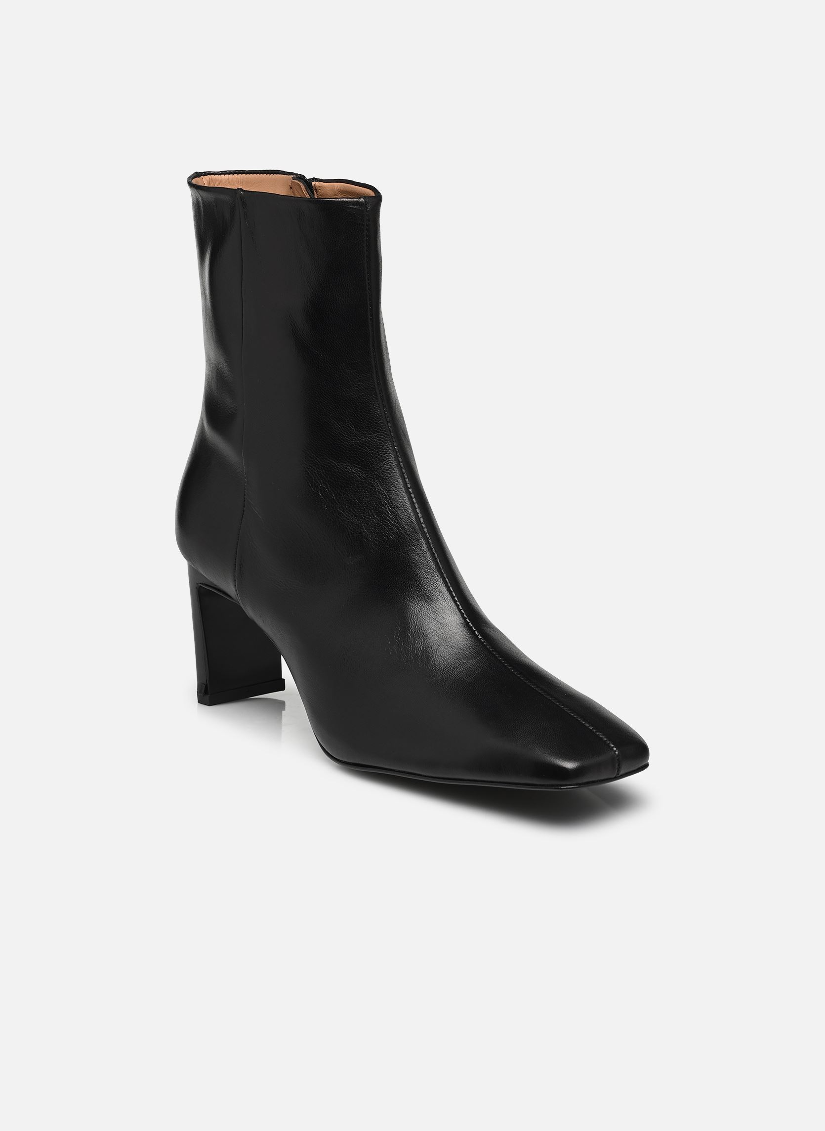 Stiefeletten und Stiefel Moa damen schwarz Flattered Stiefeletten und Stiefel Moa damen schwarz LEATHER BLACK