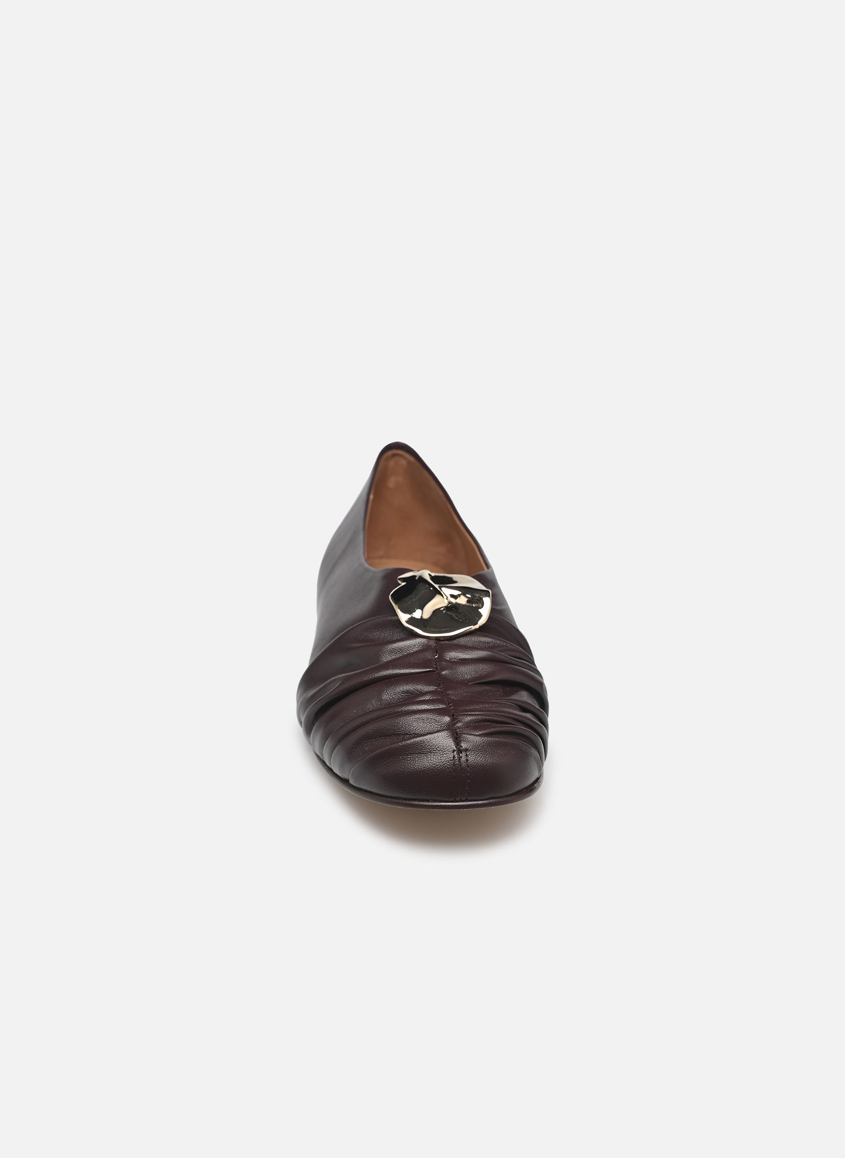 Ballerines classiques Barbro femme bordeaux Flattered Ballerines classiques Barbro femme bordeaux LEATHER BURGUNDY