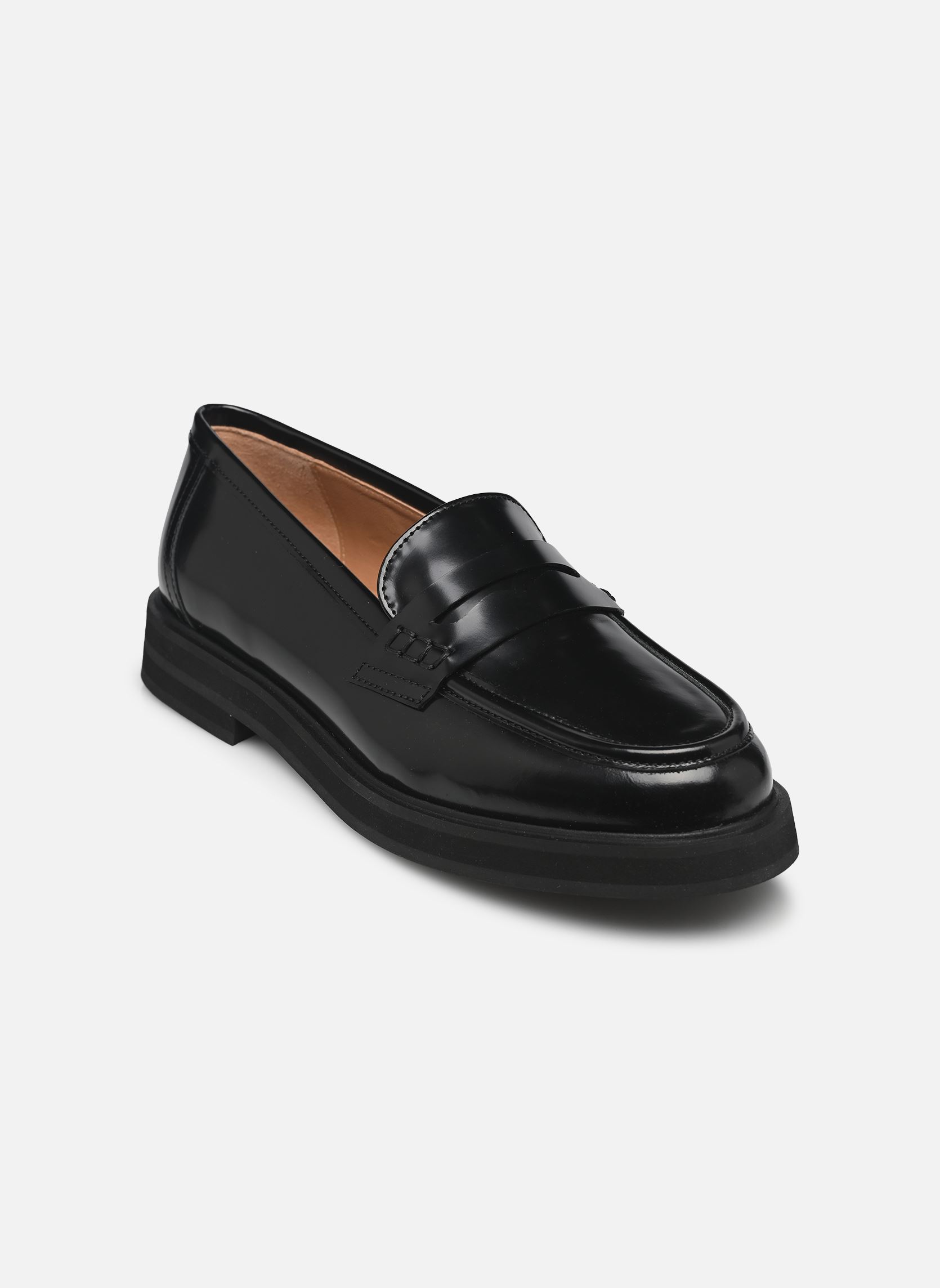 Loafer Sadie damen schwarz Flattered Loafer Sadie damen schwarz LEATHER BLACK