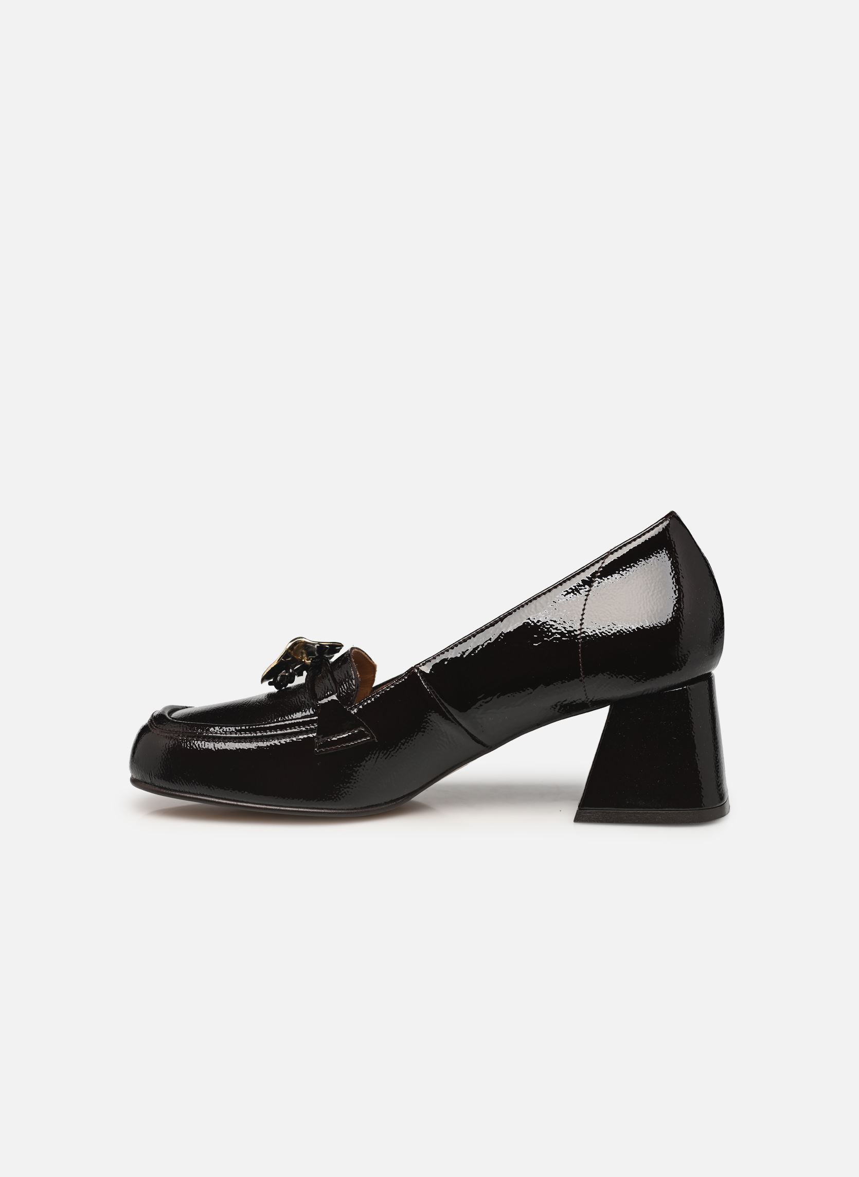 Mocassins Ellinor femme bordeaux Flattered Mocassins Ellinor femme bordeaux LEATHER PATENT BURGUNDY