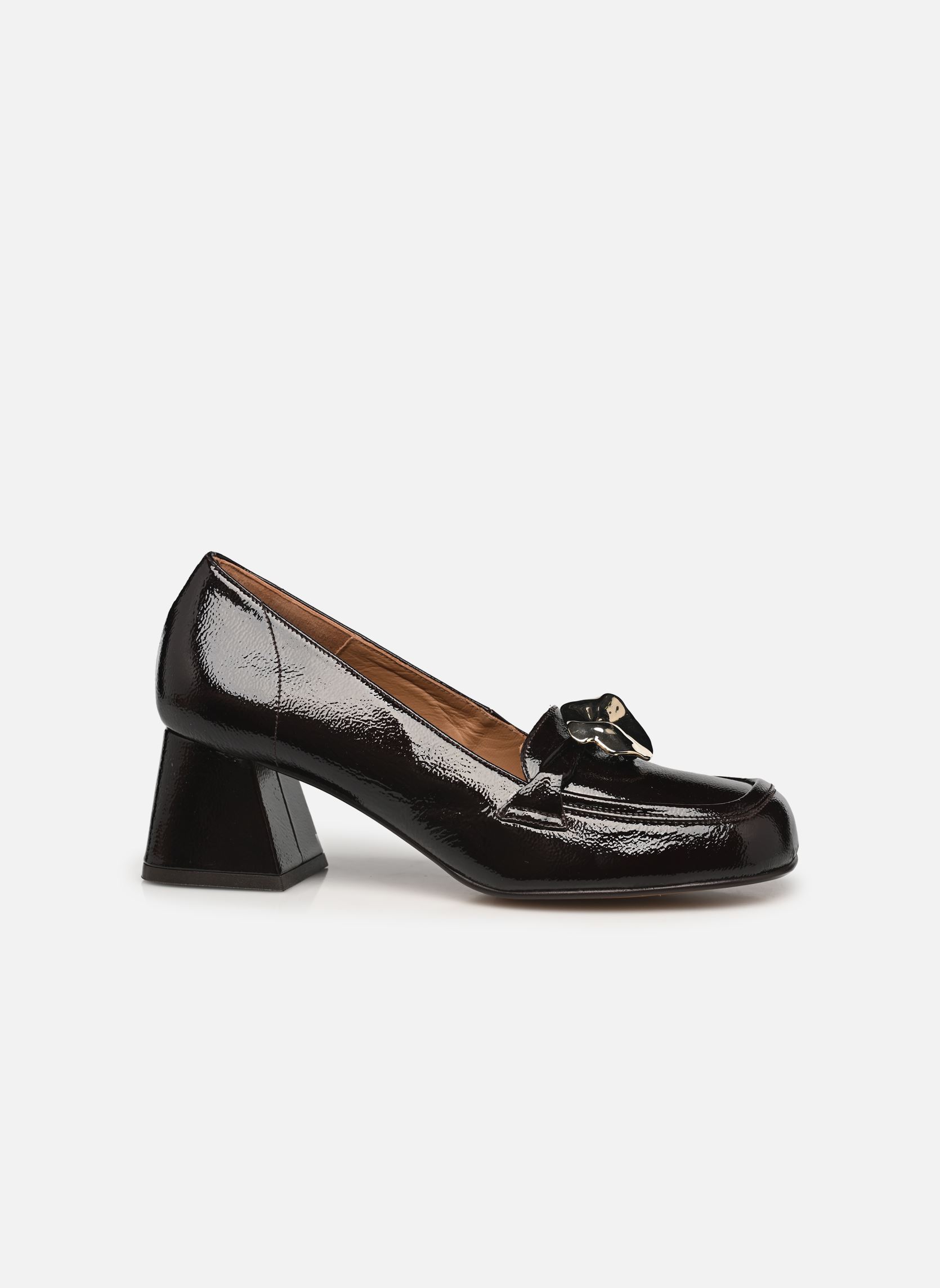 Mocassins Ellinor femme bordeaux Flattered Mocassins Ellinor femme bordeaux LEATHER PATENT BURGUNDY