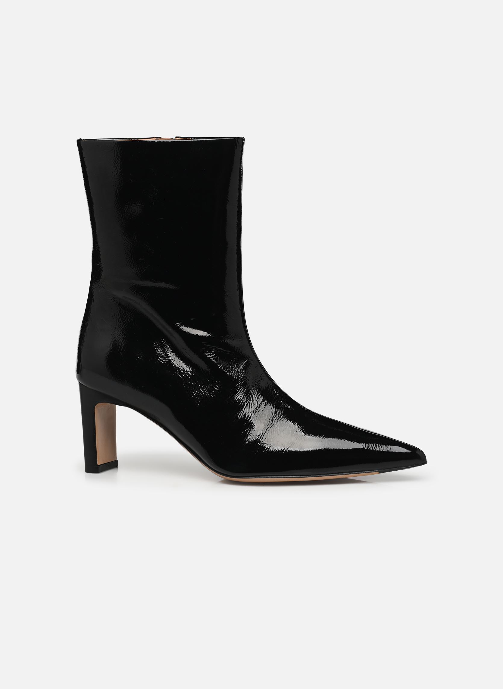 Stivaletti e stivali Cass donna nero Flattered Stivaletti e stivali Cass donna nero LEATHER BLACK