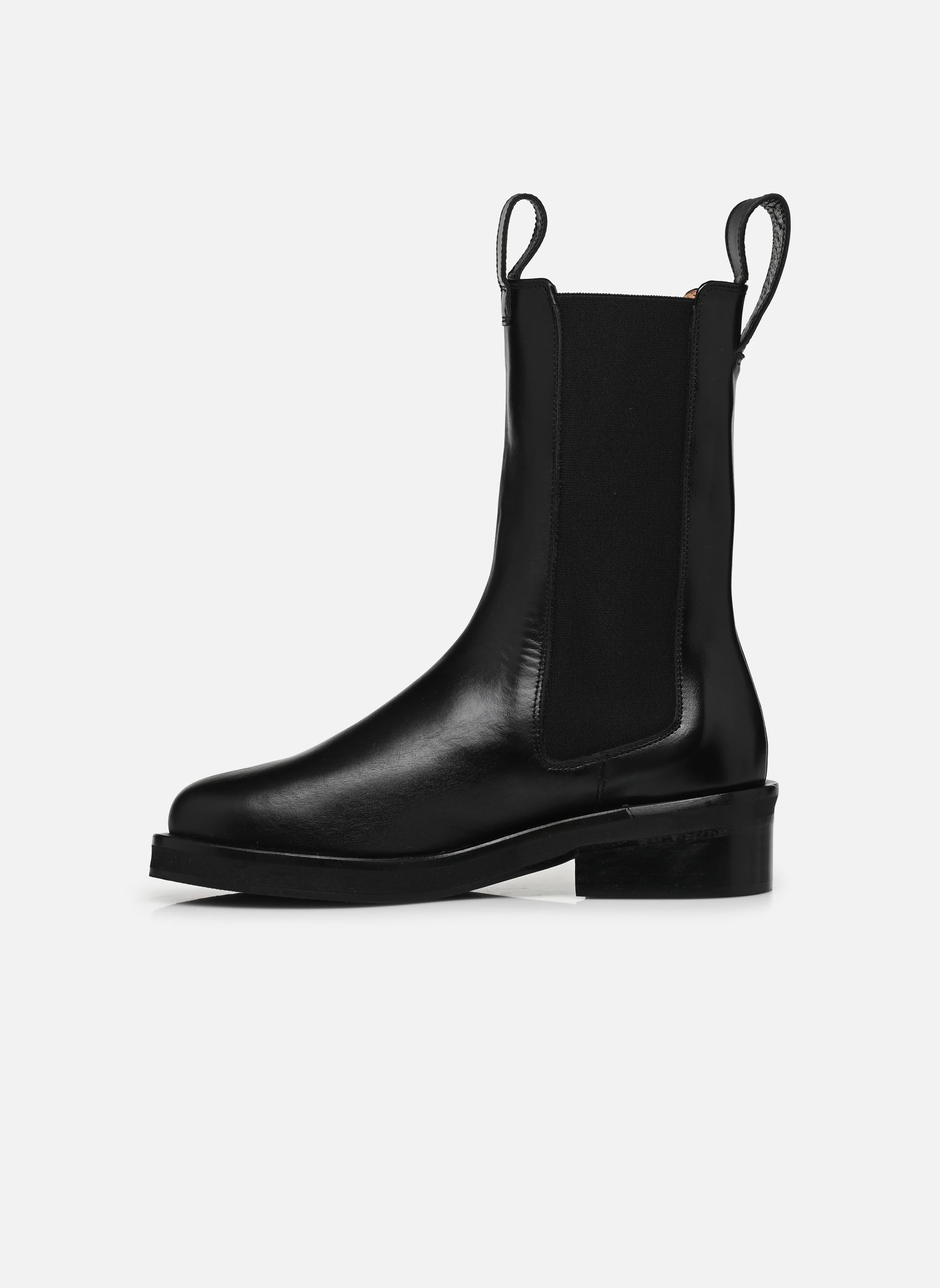 Bottines et boots Liana femme noir Flattered Bottines et boots Liana femme noir LEATHER BLACK