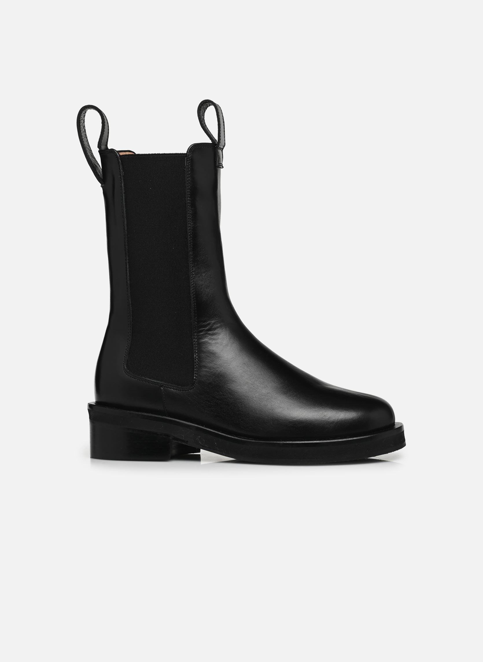 Bottines et boots Liana femme noir Flattered Bottines et boots Liana femme noir LEATHER BLACK